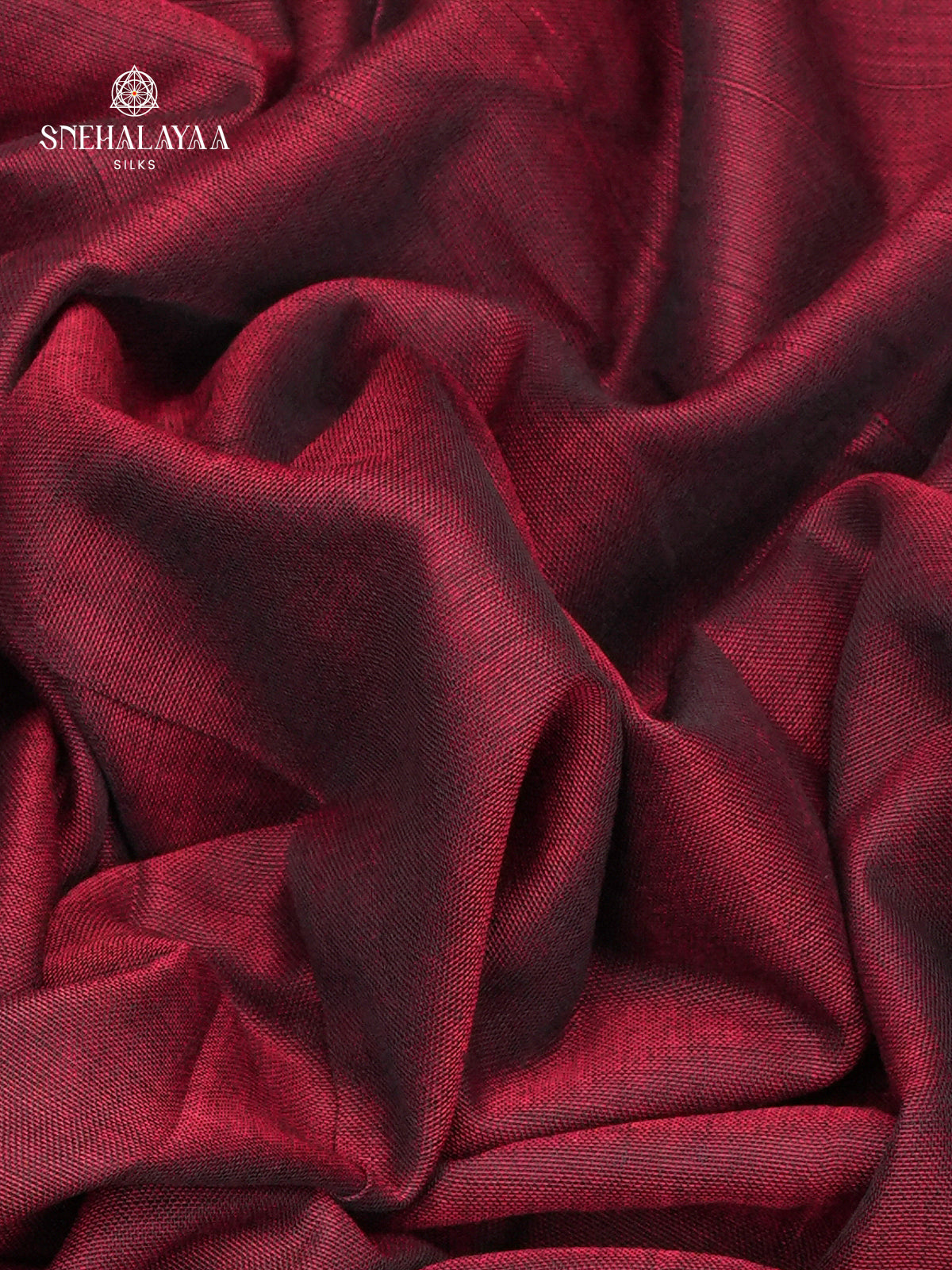 Maroon Narayanpet Cotton Saree