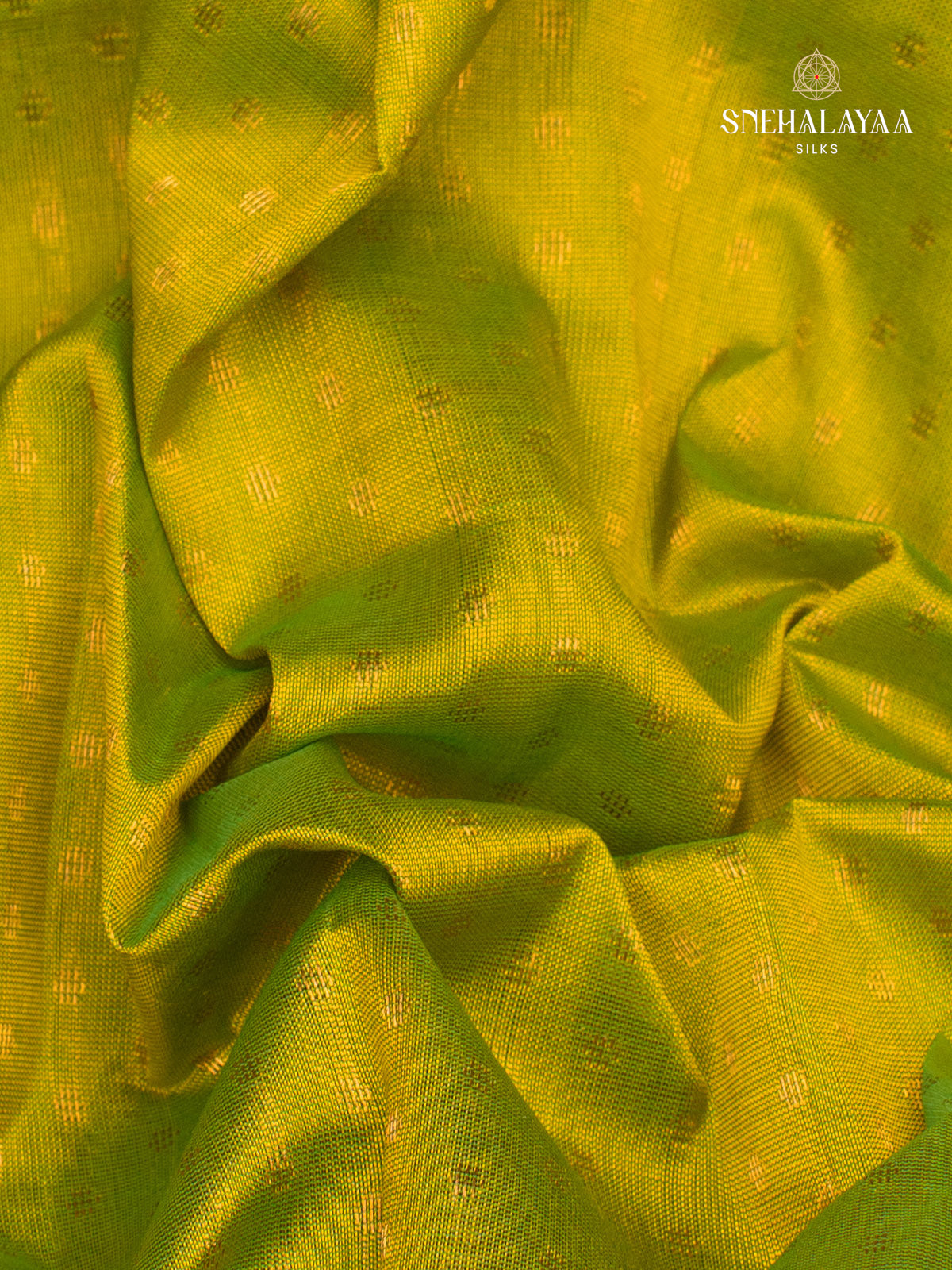 Yellow Kanchi Silk Cotton Saree