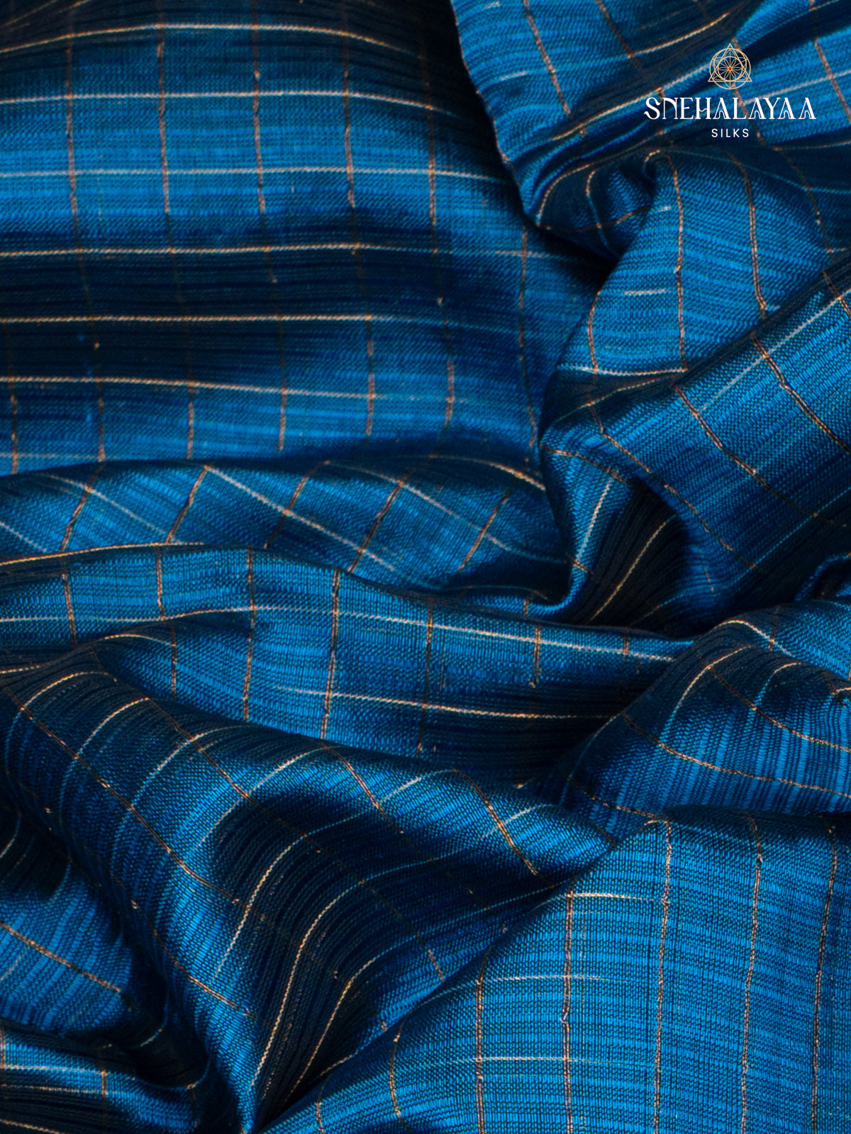 Blue Mangalagiri Silk Cotton Saree