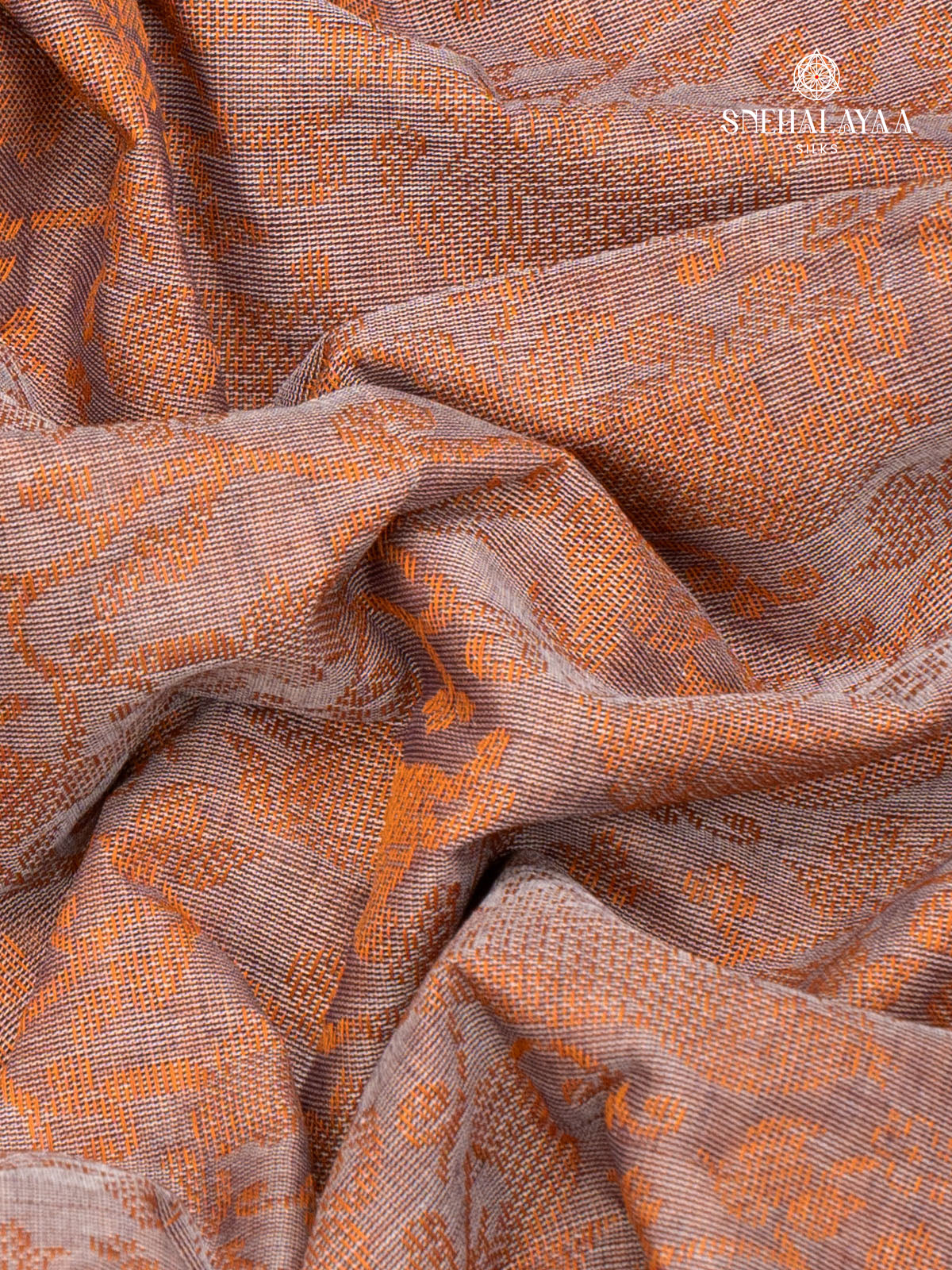 Grey Pure Kanchi Cotton Saree