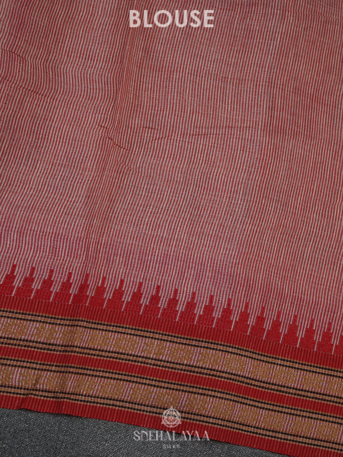 Beige Munga Tussar Saree