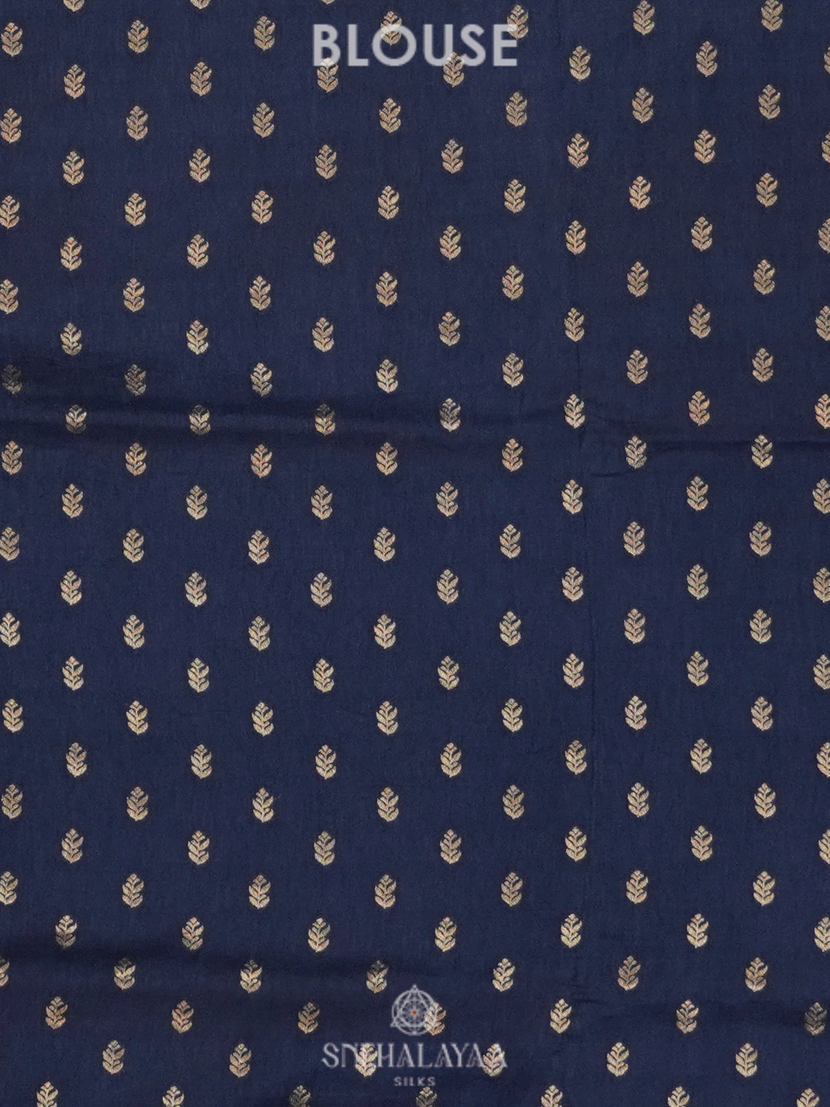 Blue Banaras Silk Saree