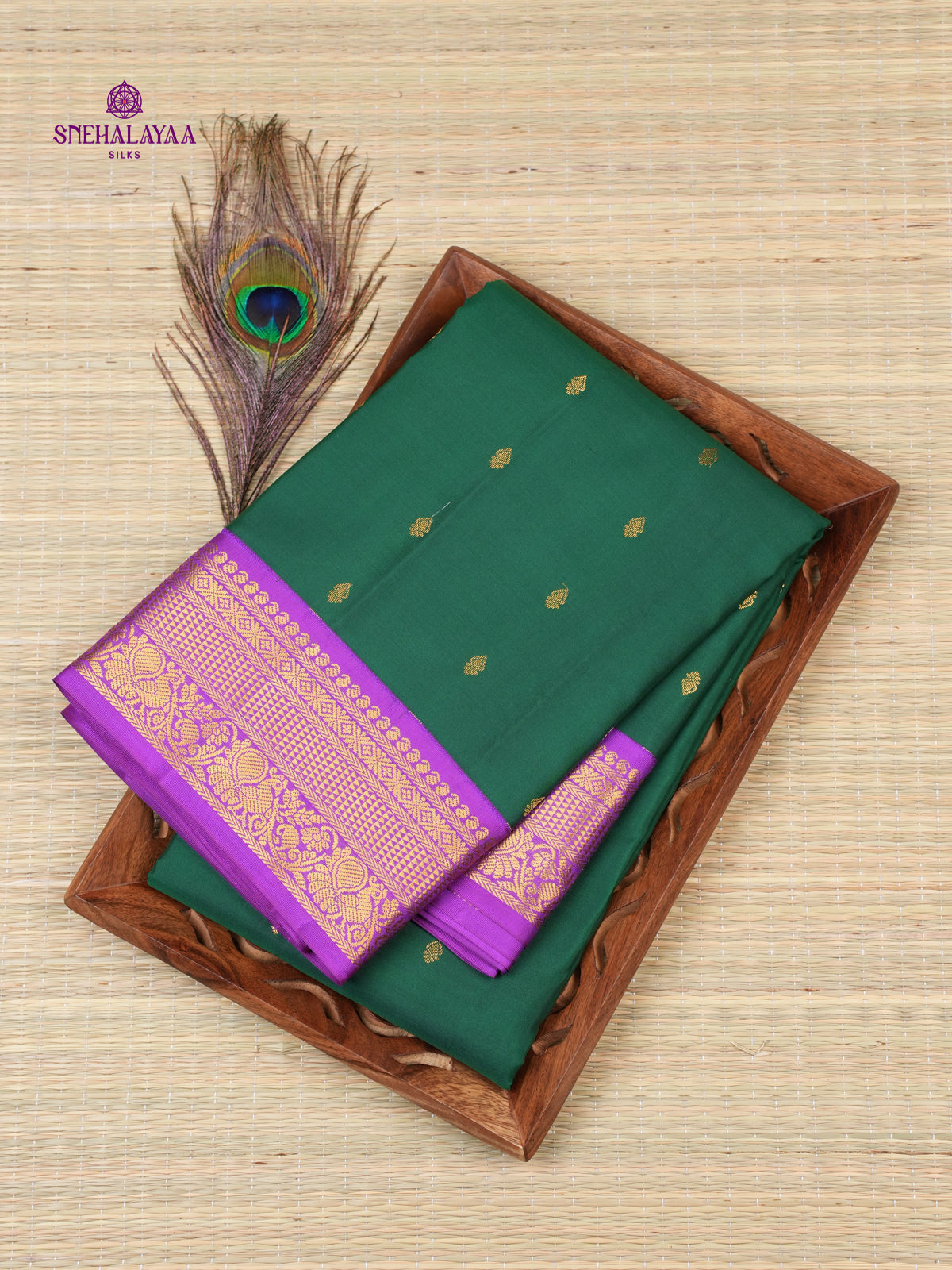 Green Kanjivaram Silk Saree