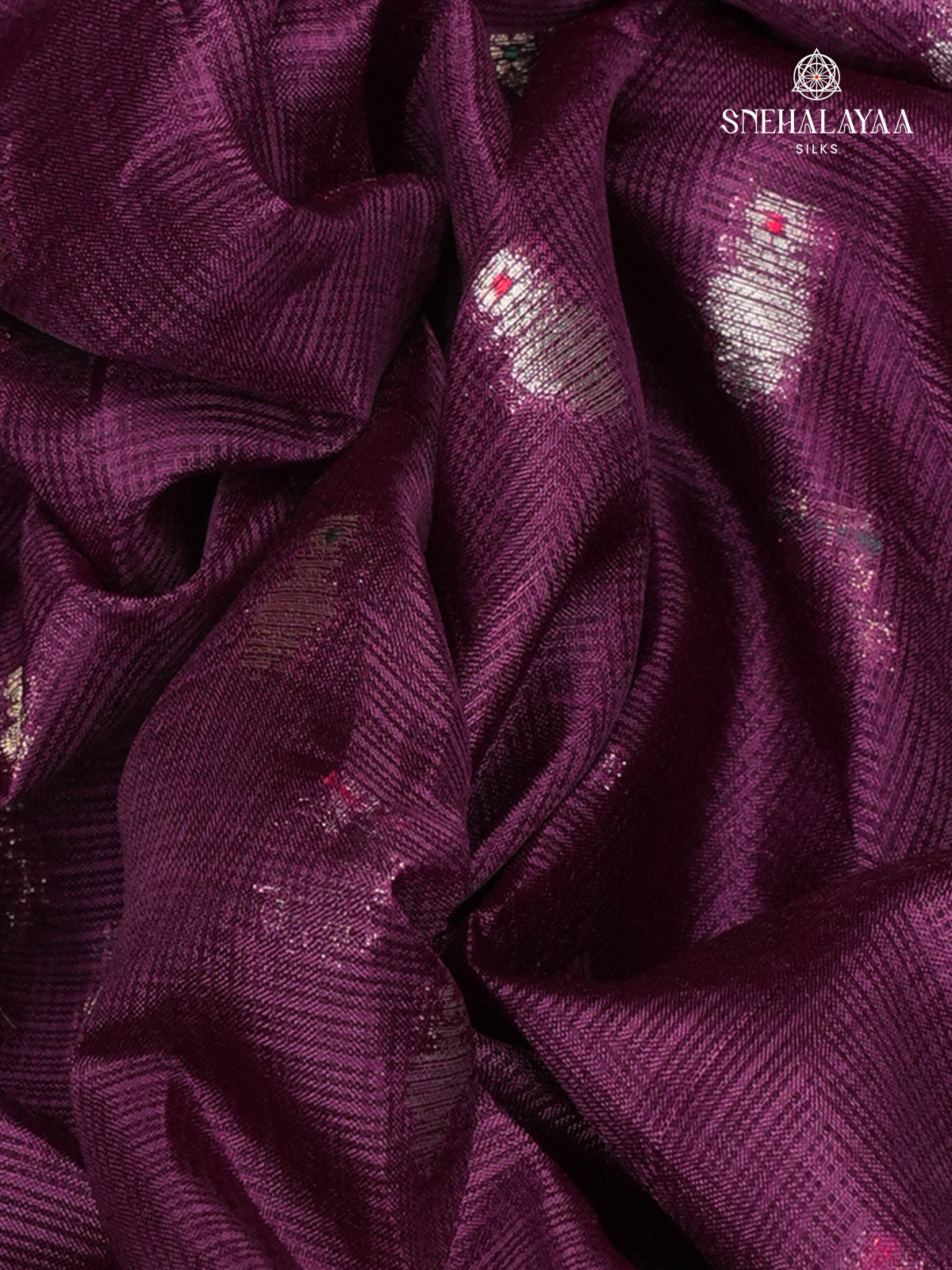 Purple Banaras Kota Saree