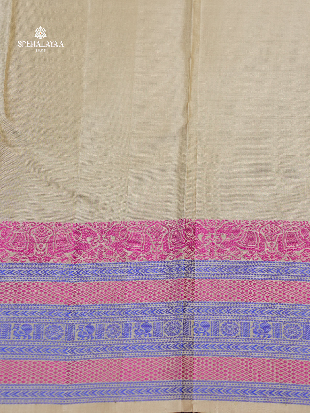Grey Kanjivaram Soft Silk Saree