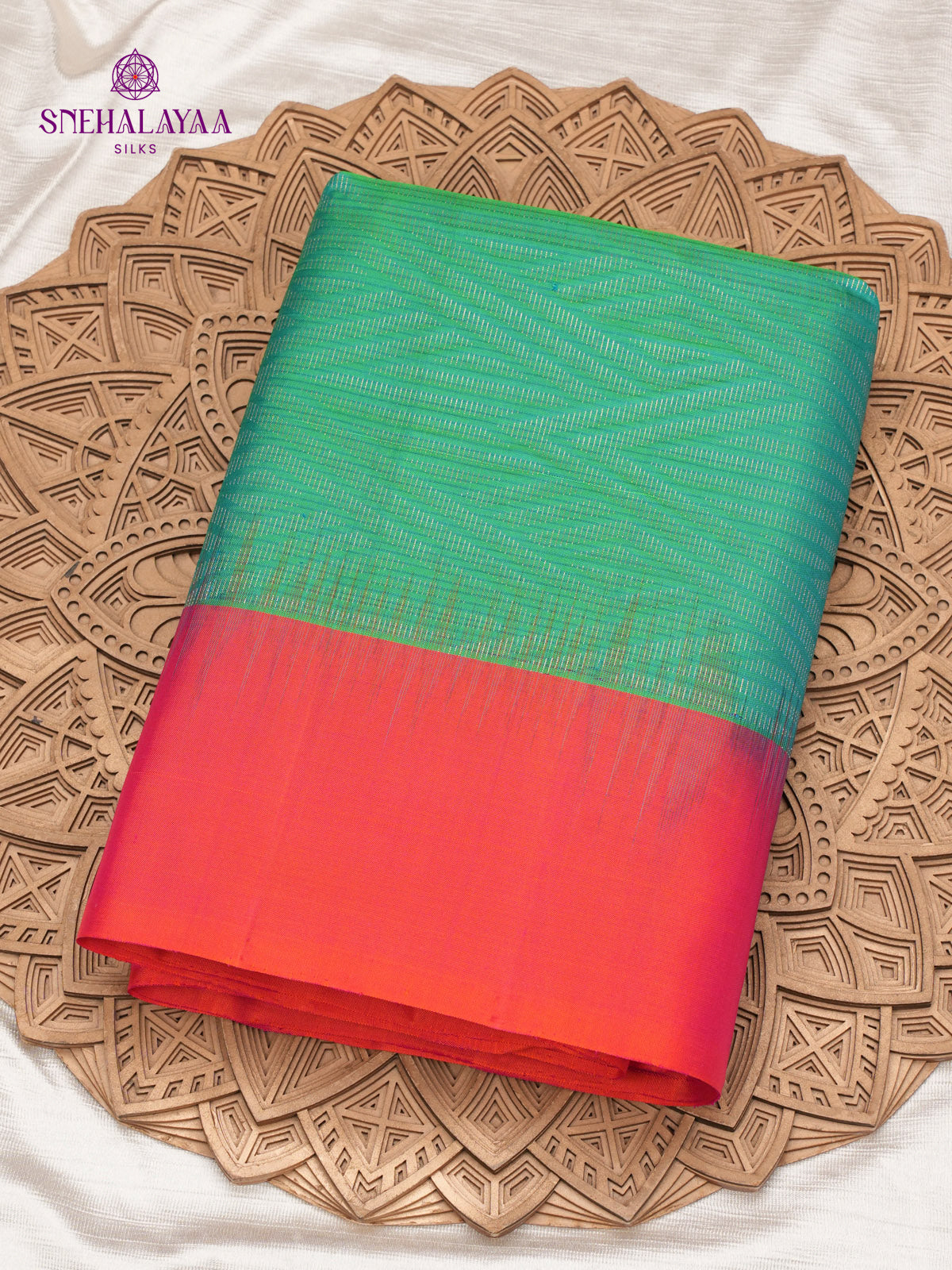 Green Kanjivaram Soft Silk Saree