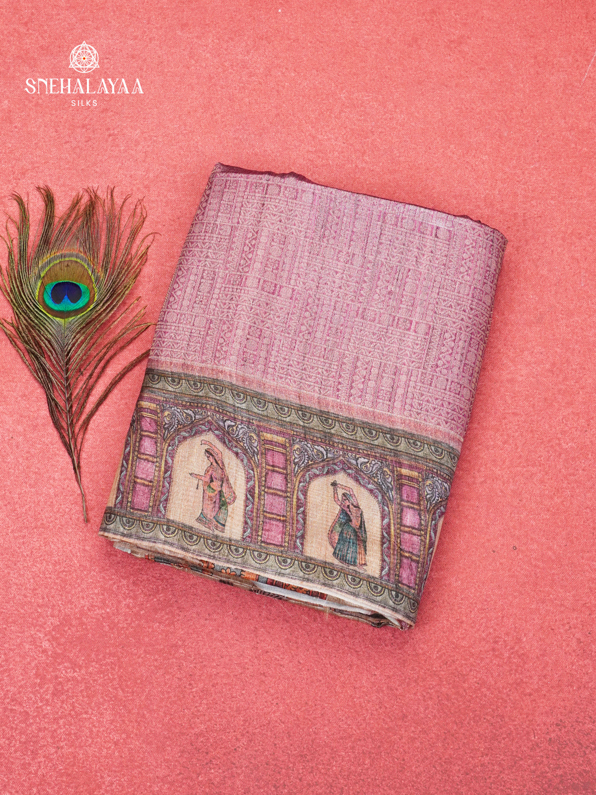 Purple Banaras Saree