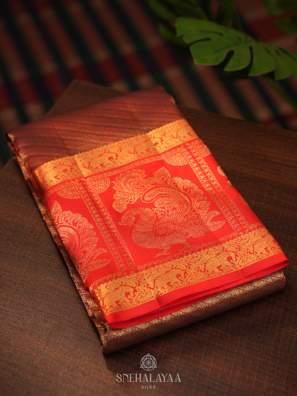 Black Kanjivaram Silk Saree