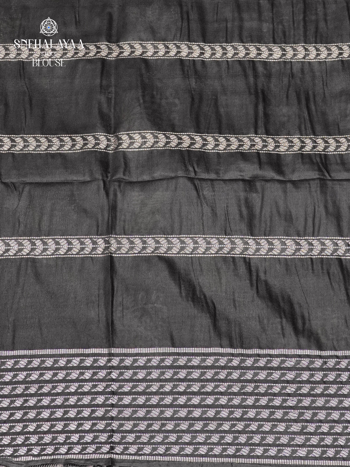 Black Bamboo Silk Saree