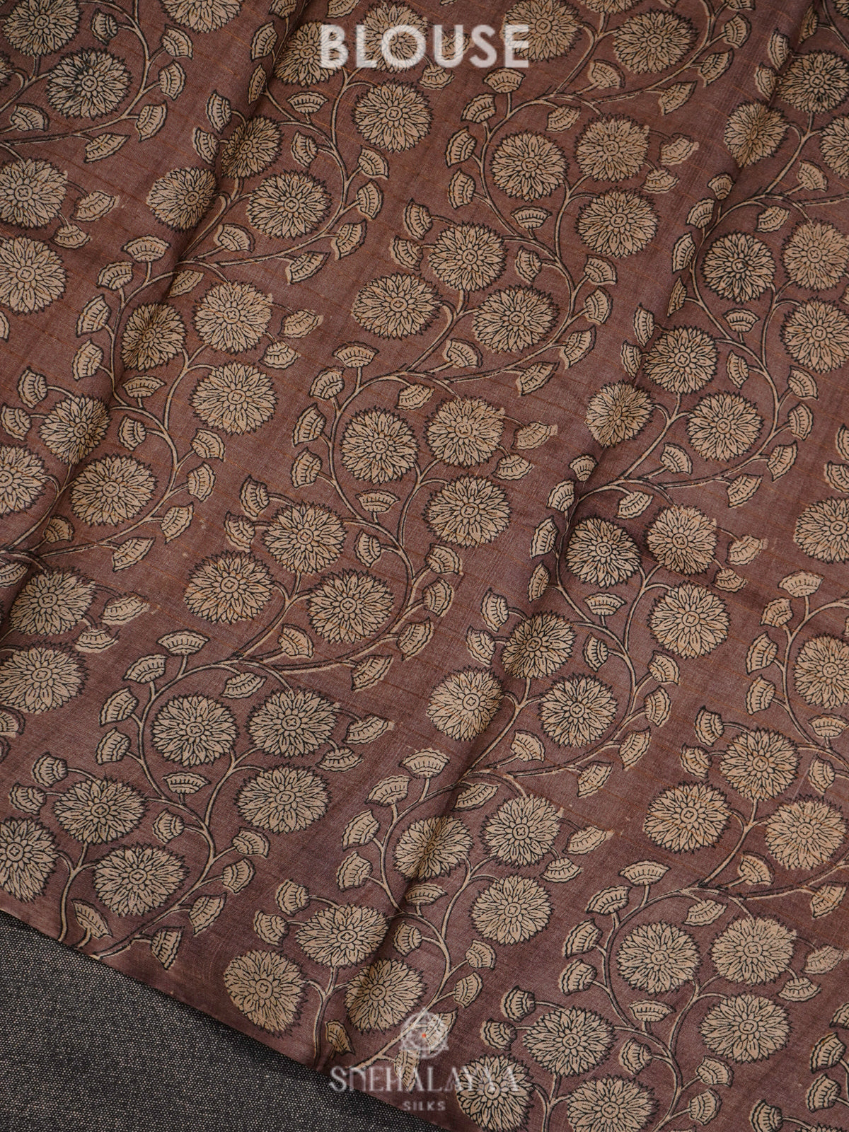 Yellow Tussar Saree