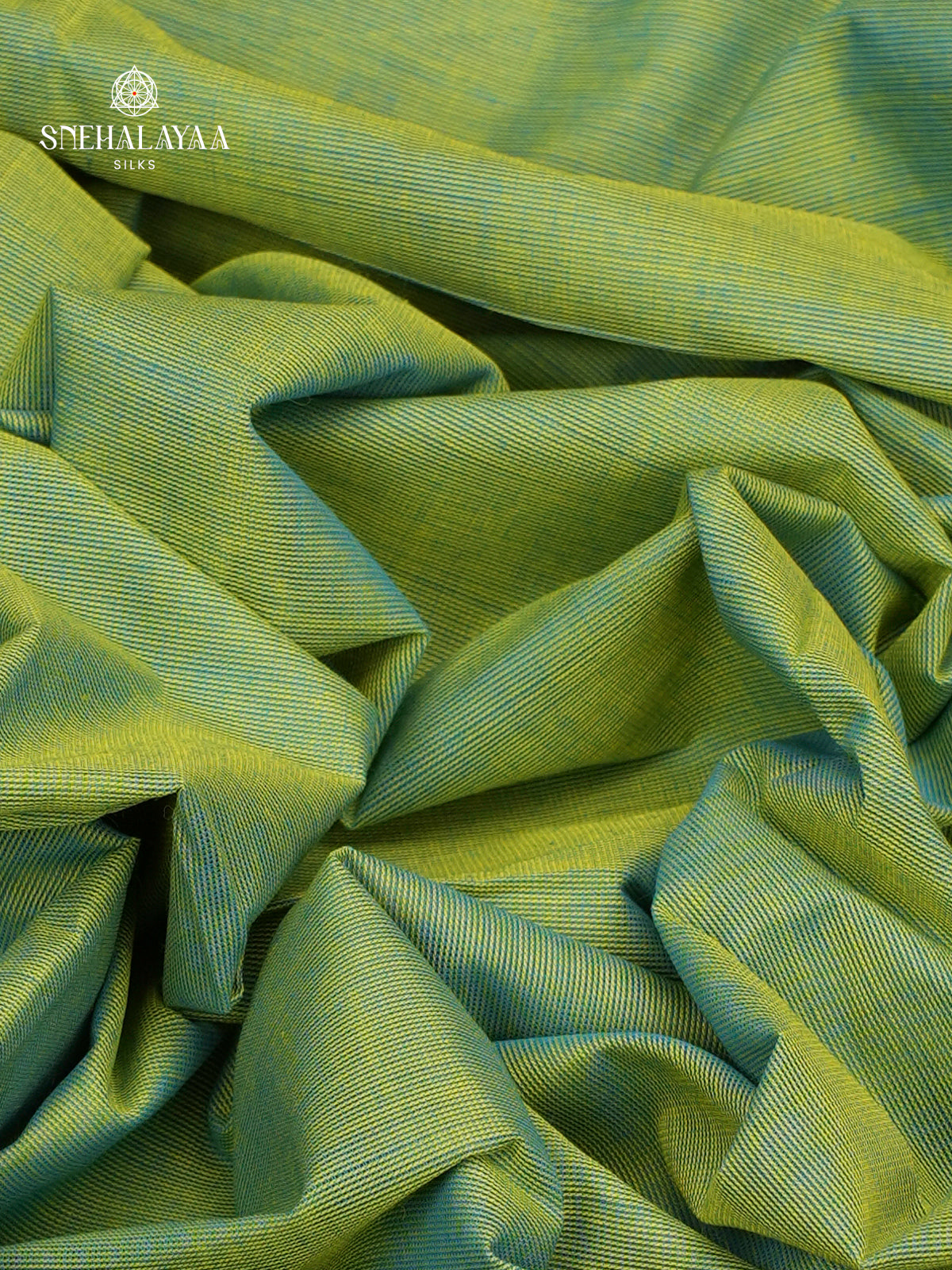 Pistachio Green Chettinad Cotton Saree