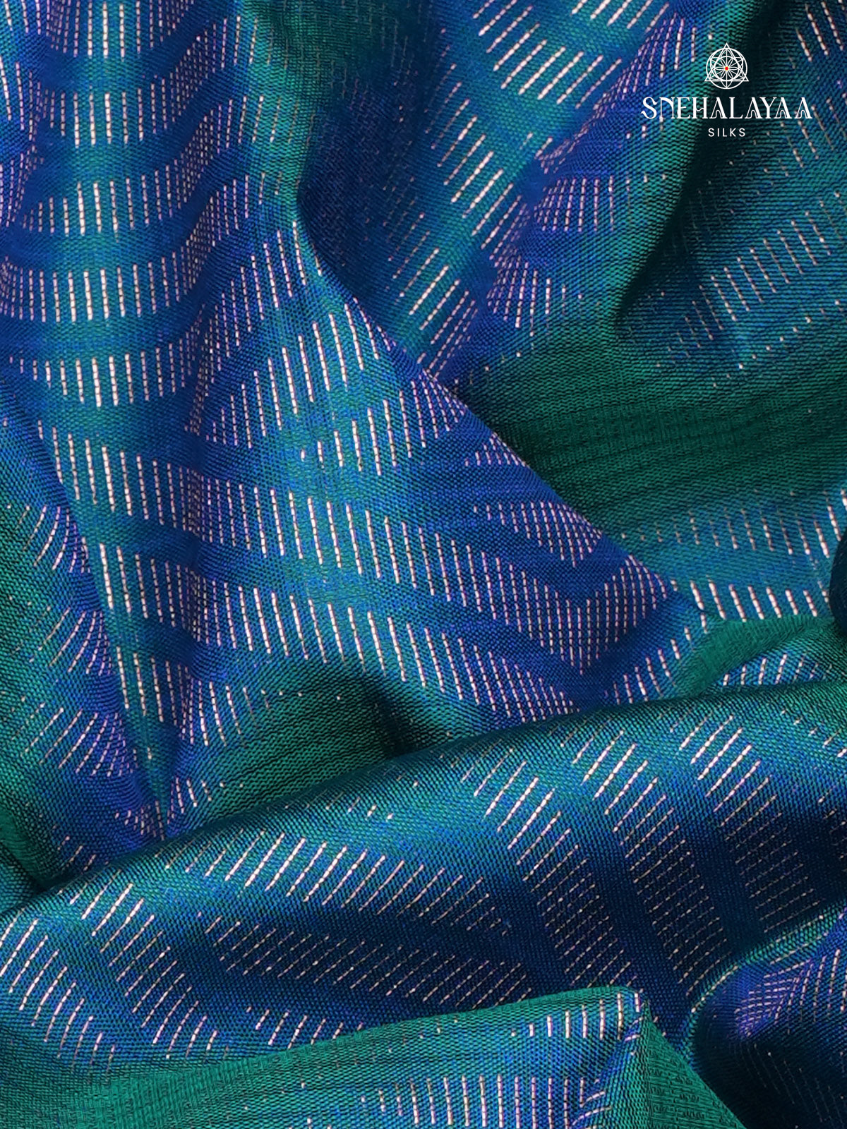 Blue Kanjivaram Silk Saree