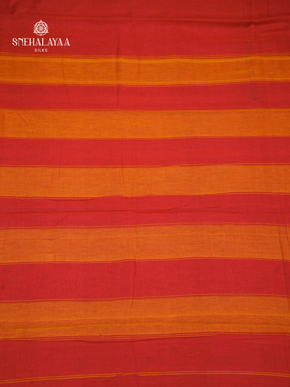 Red Narayanpet Cotton Saree