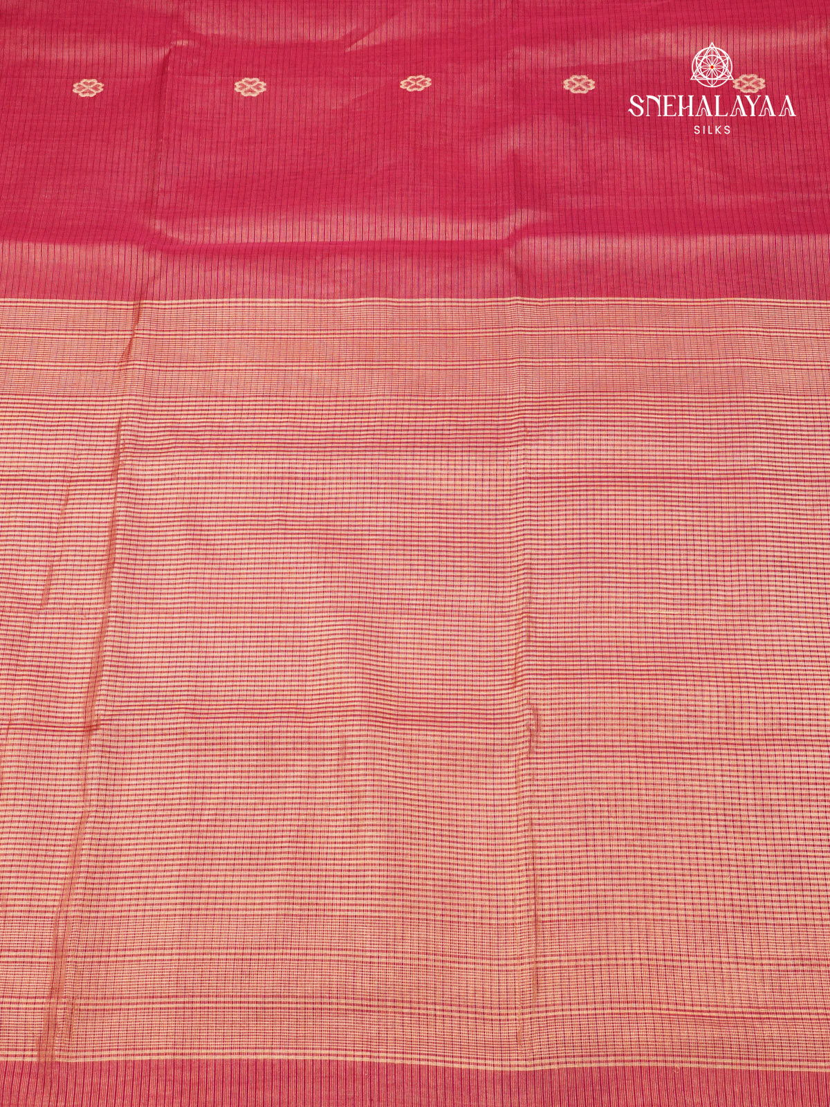 Pink Maheshwari Silk Cotton Saree