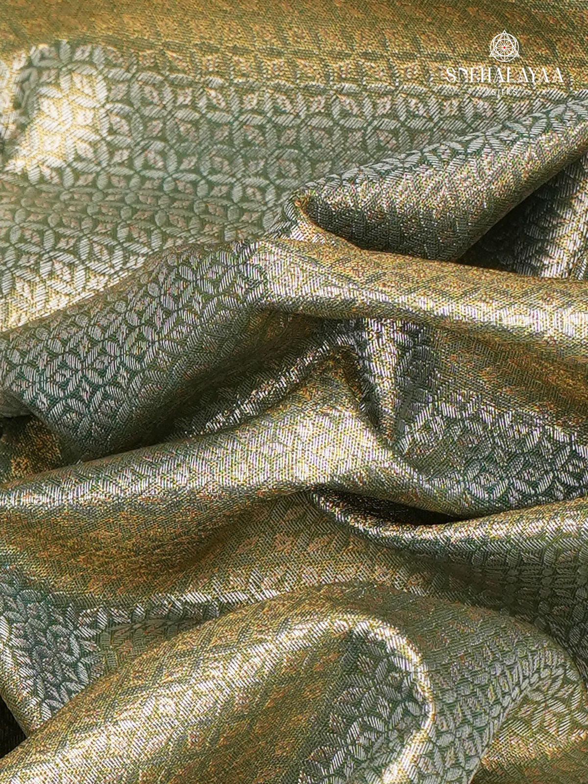 Pastel Green Art Silk Saree