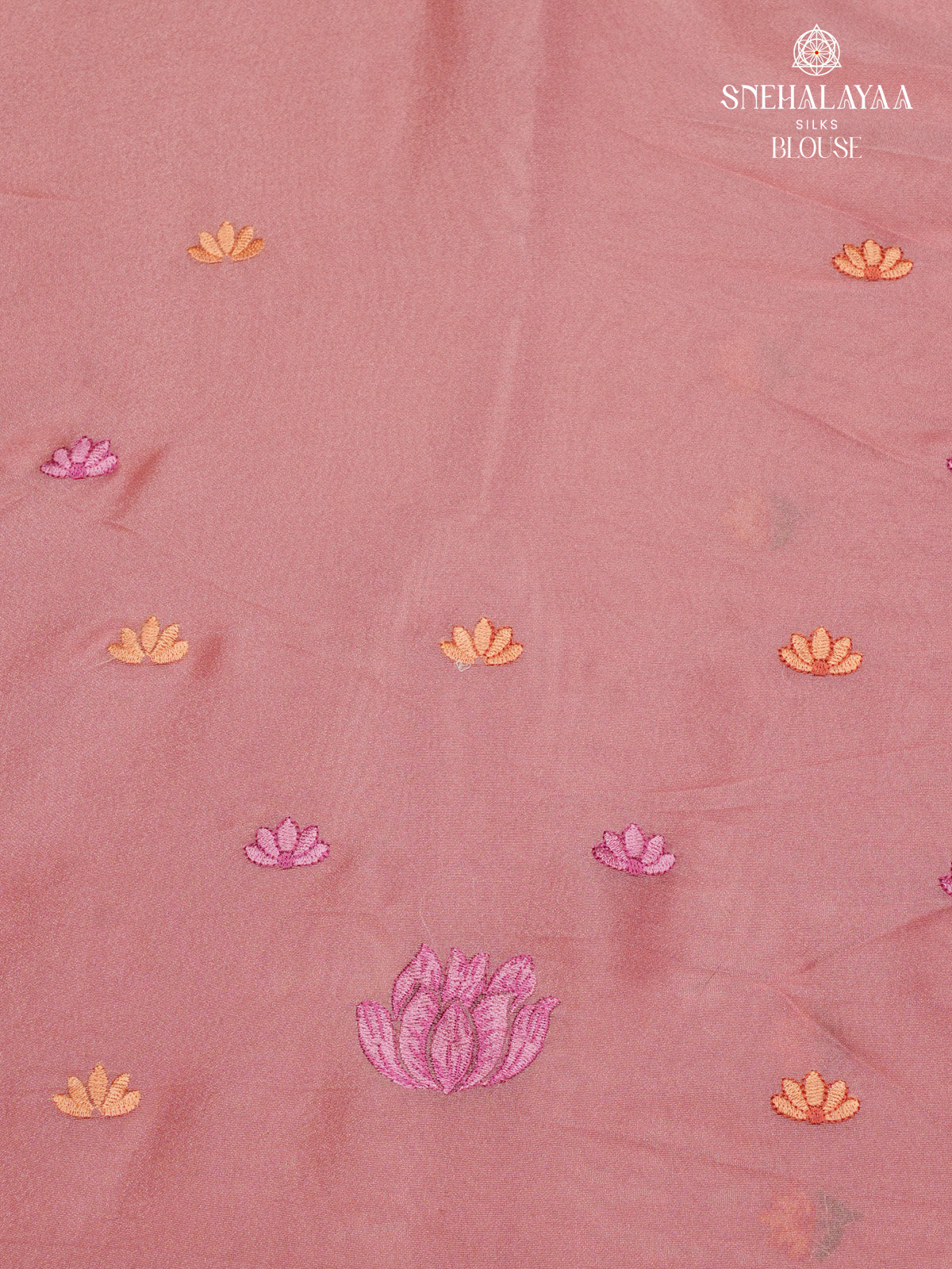 Pink Embroidery Designer Saree