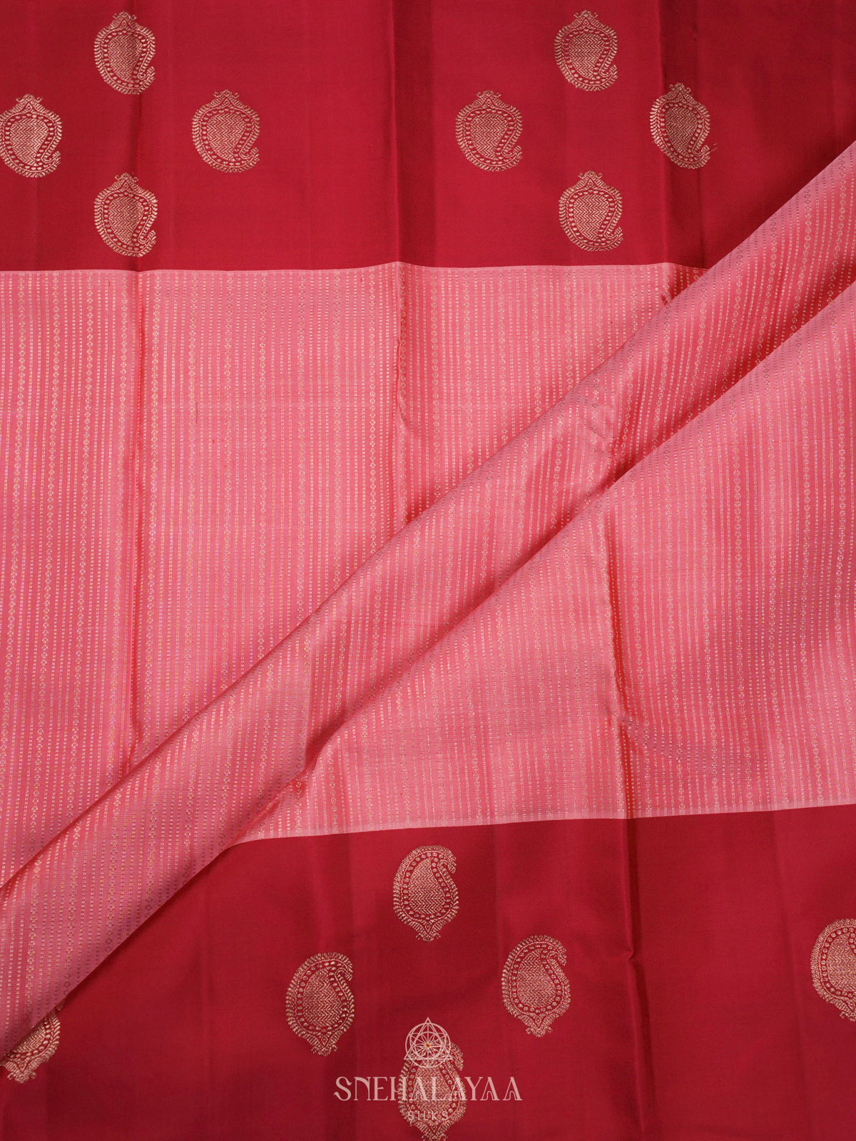 Pink Kanjivaram Silk Saree