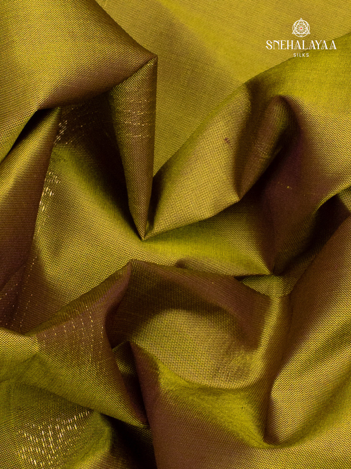 Chartreuse Green Kanjivaram Silk Saree