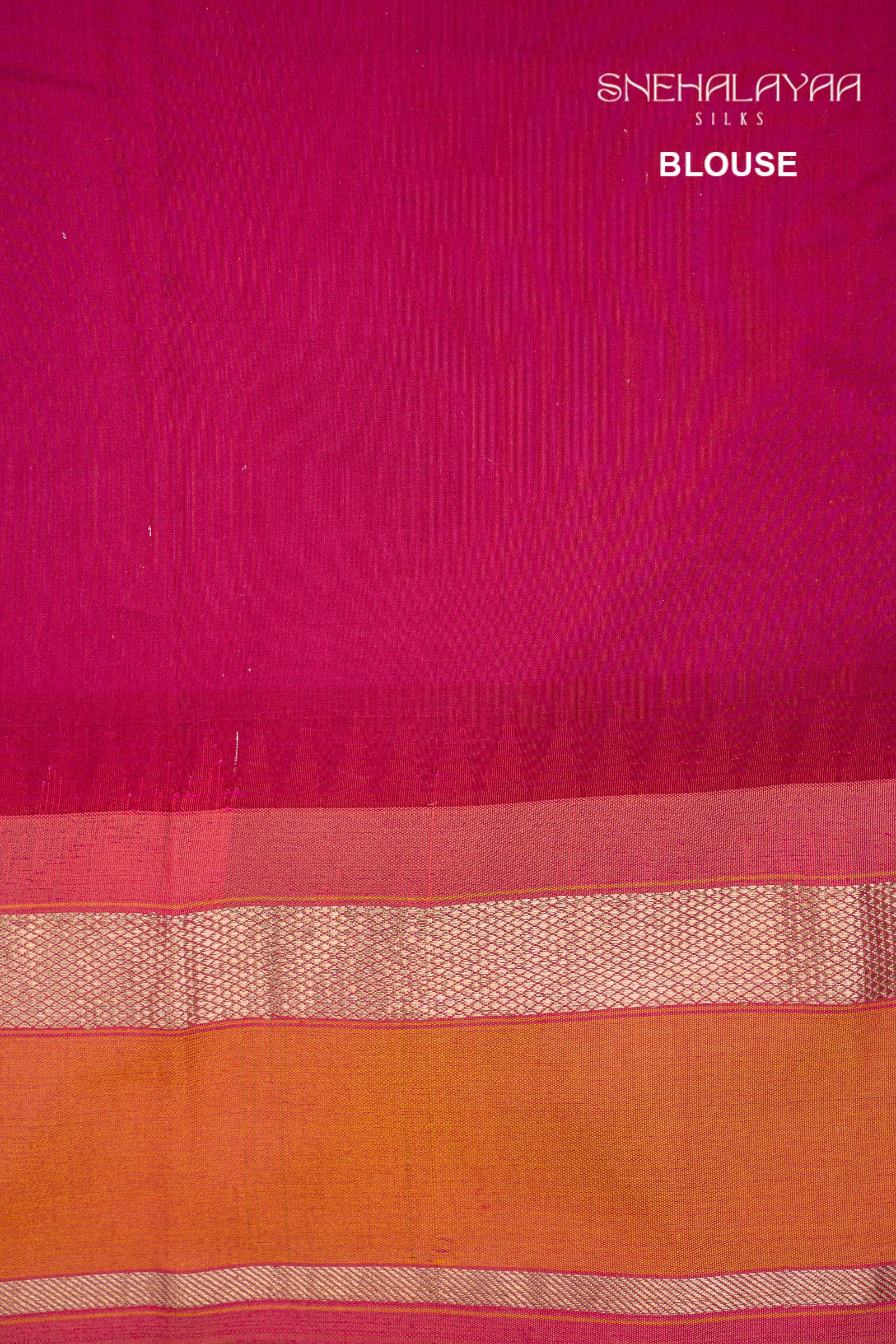 Violet Printed Silk Saree