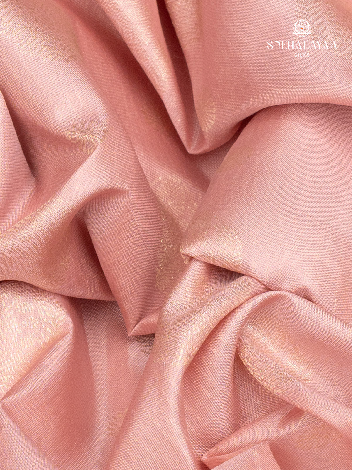 Blush Pink Kanjivaram Silk Saree