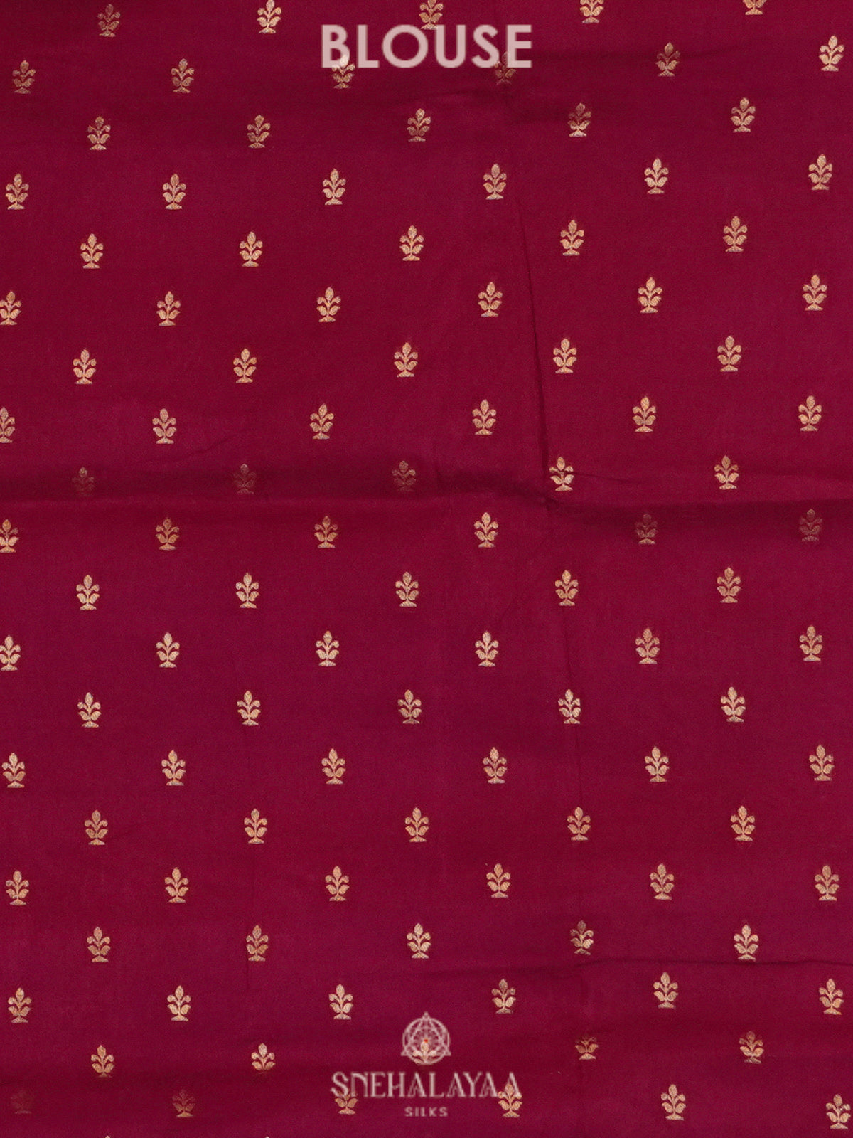Maroon Banaras Silk Saree