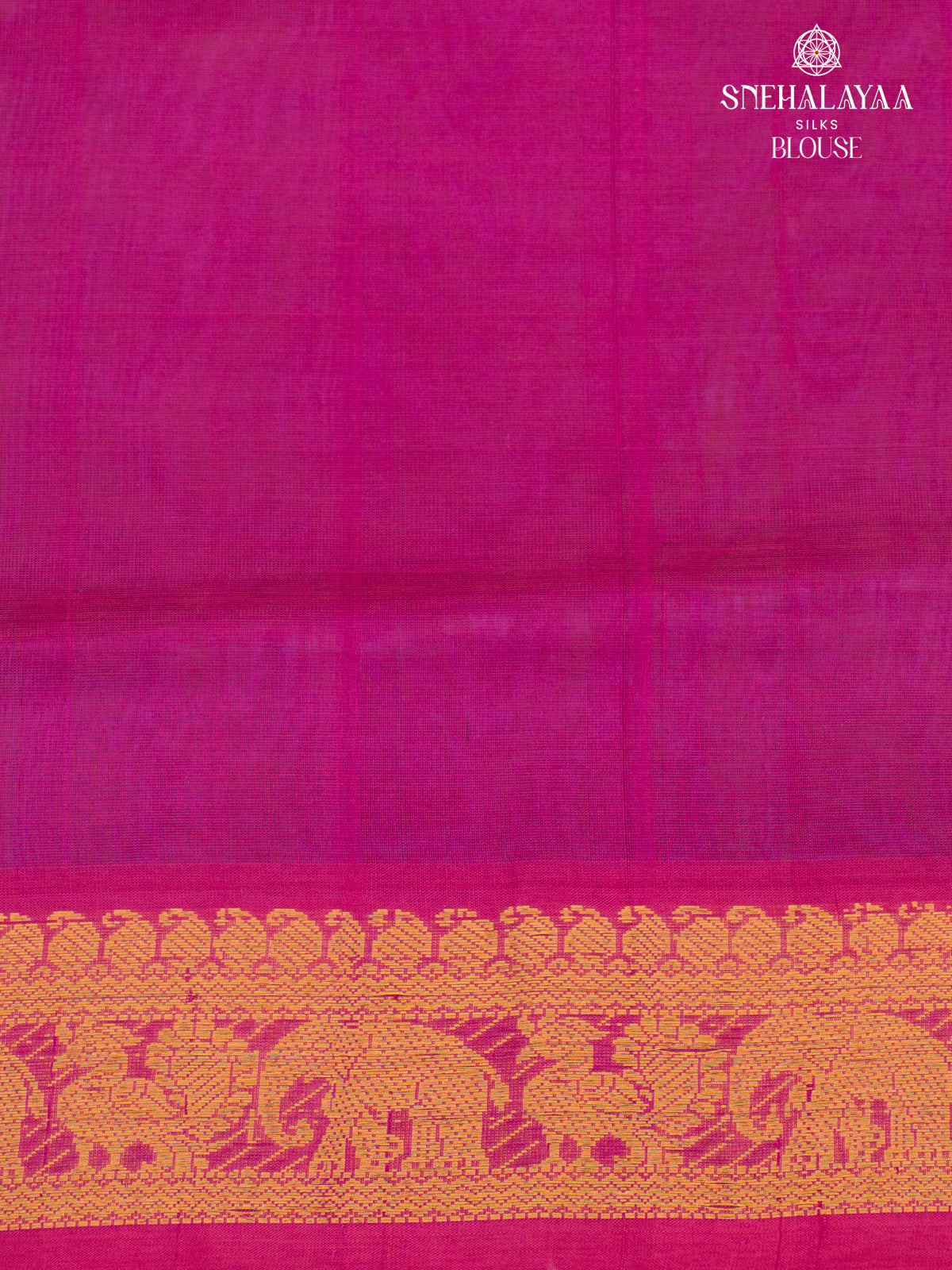 Blue Kanchi Silk Cotton Saree