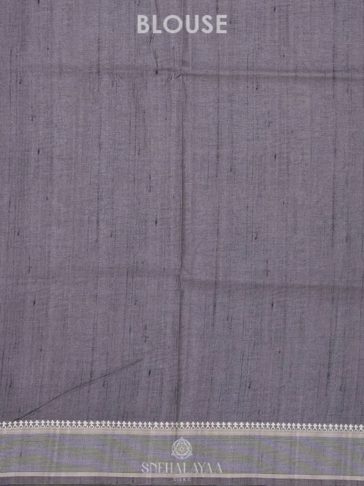 Grey Tussar Saree