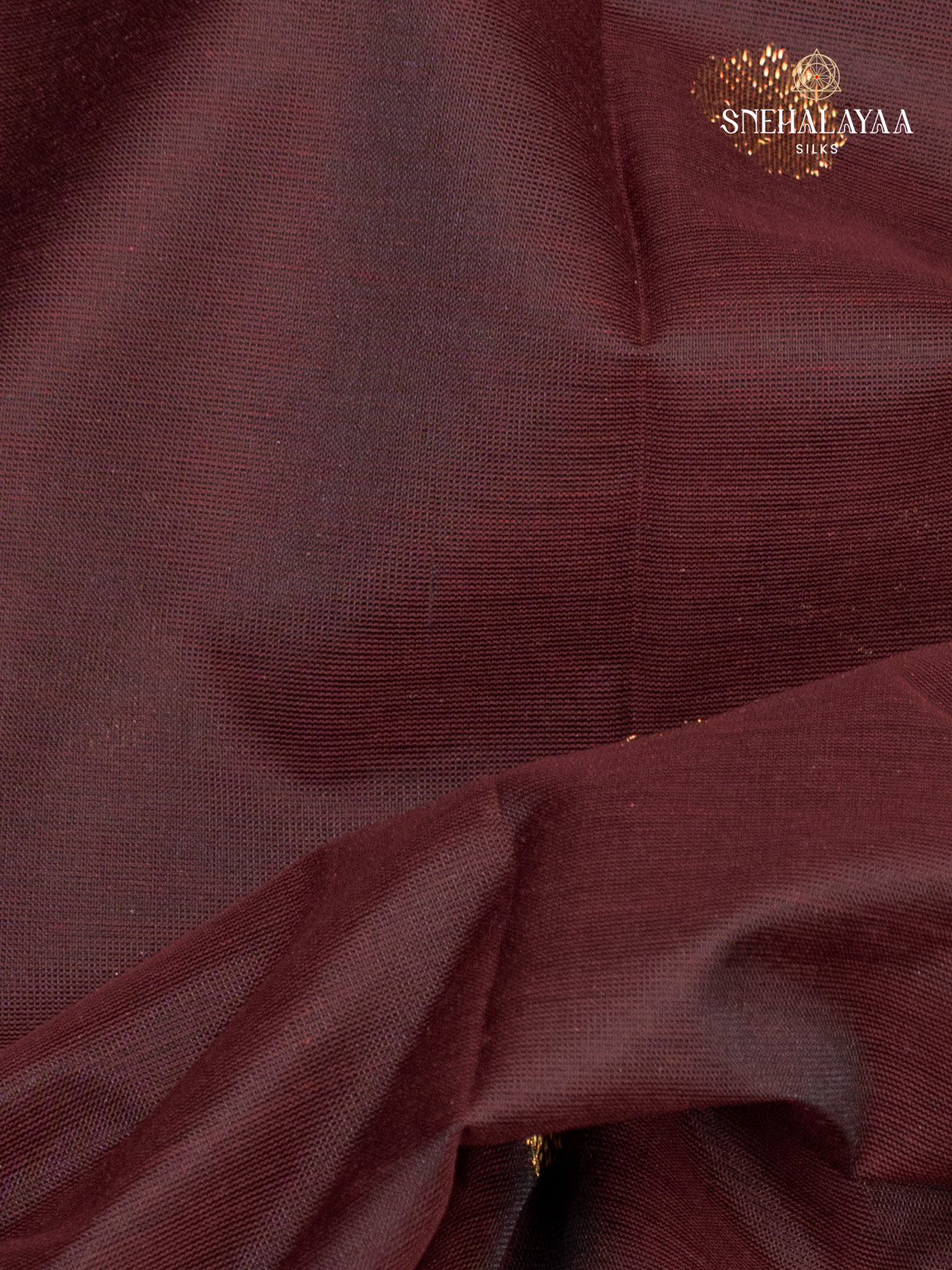 Brown Kanchi Silk Cotton Saree