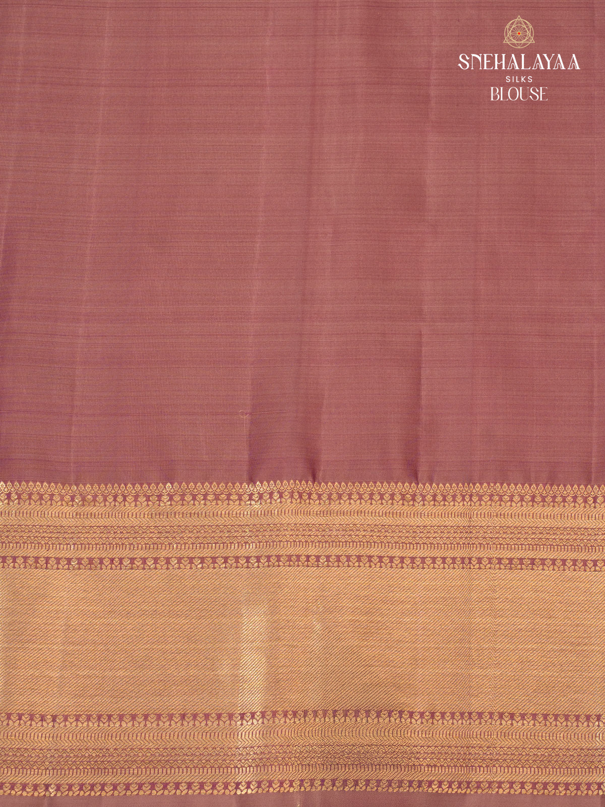 Burgundy Kanjivaram Silk Saree