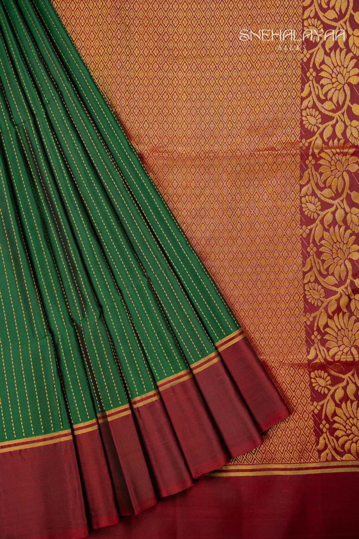 Green Soft Silk Saree