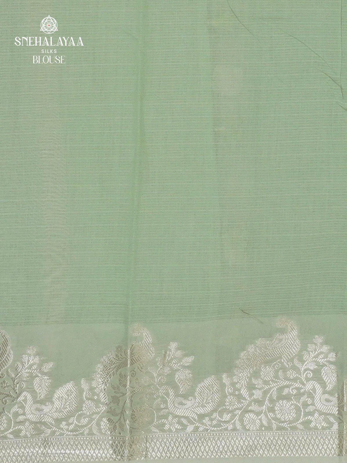 Pale Green Kota Saree