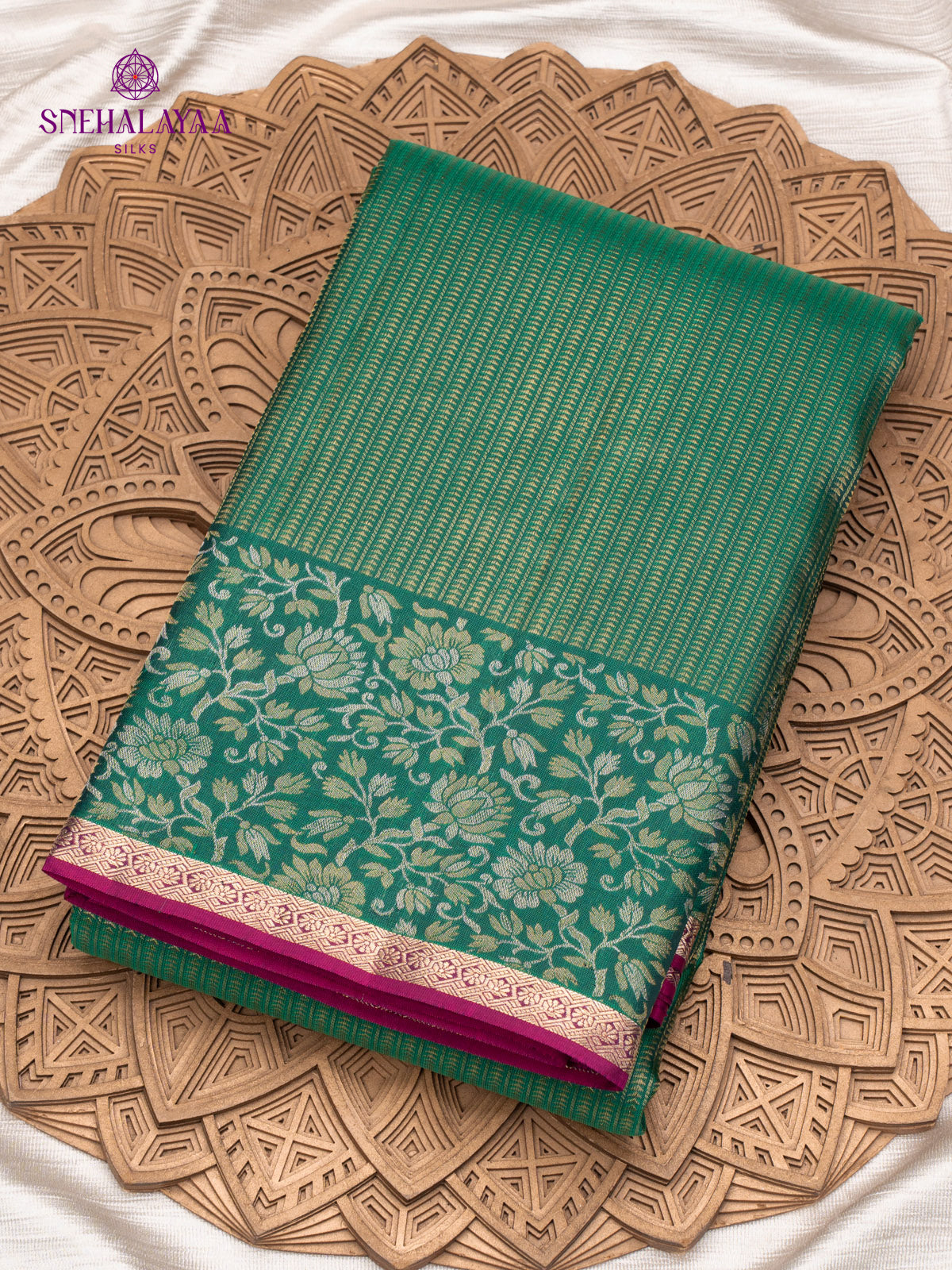 Green Kanjivaram Silk Saree