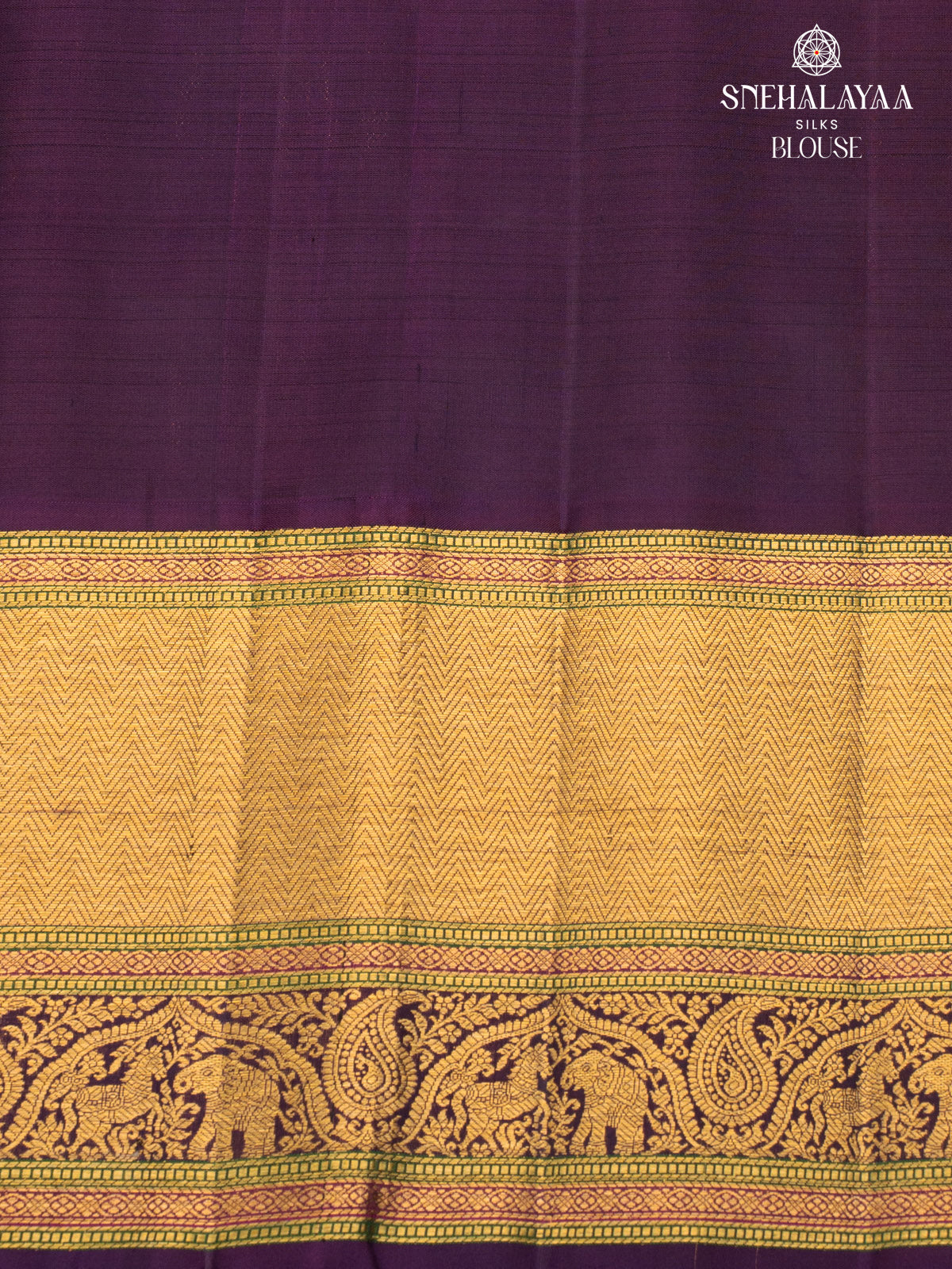 Olive Green Kanjivaram Silk Saree