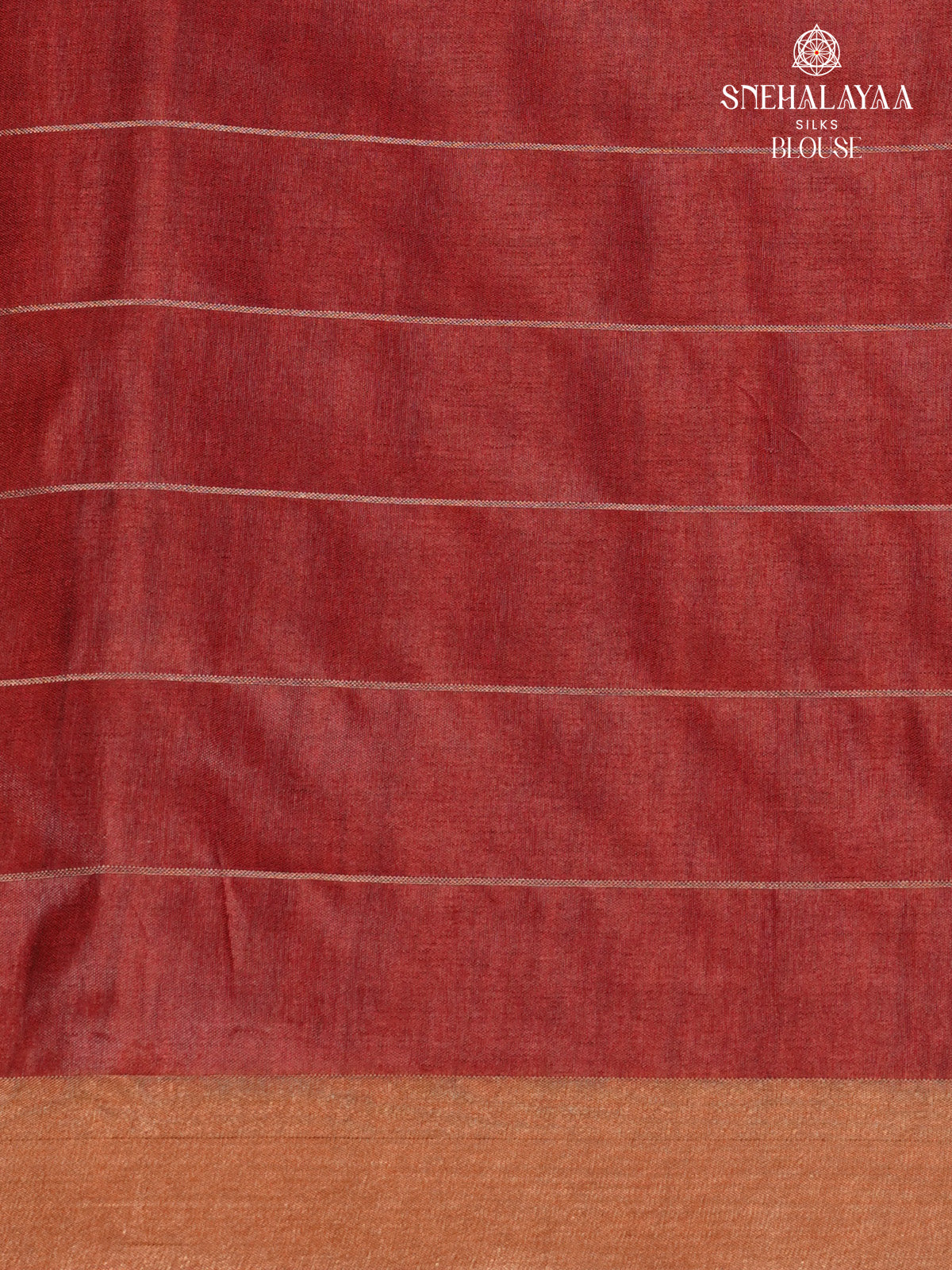 Grey With Maroon Border Tussar Saree