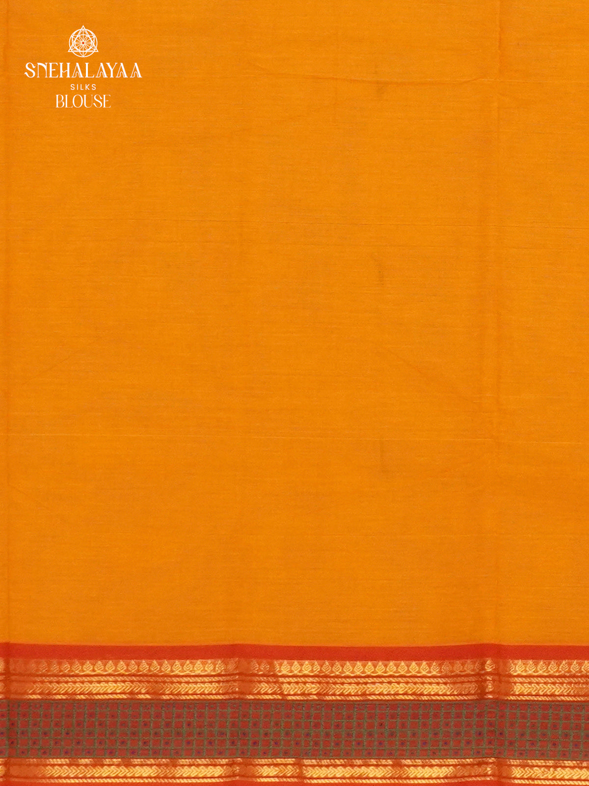 Yellow Chettinad Cotton Saree
