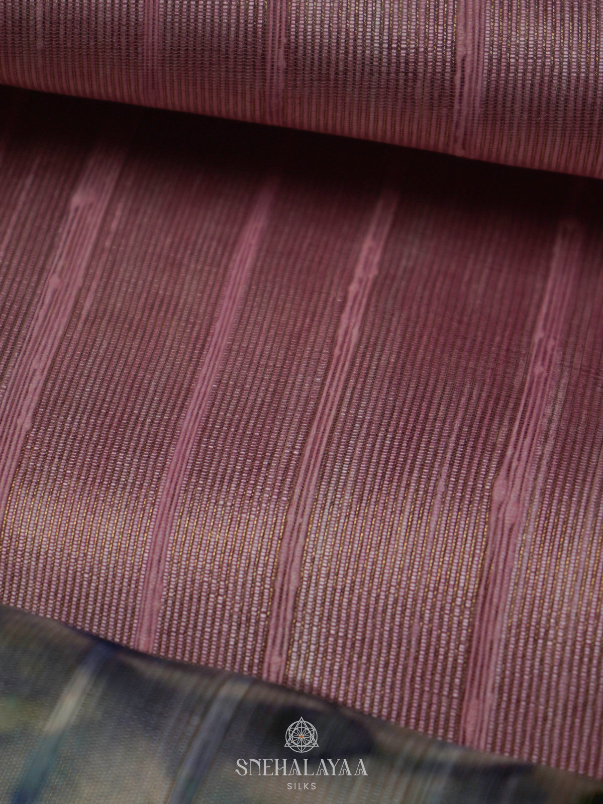 Pale Pink Jute Saree