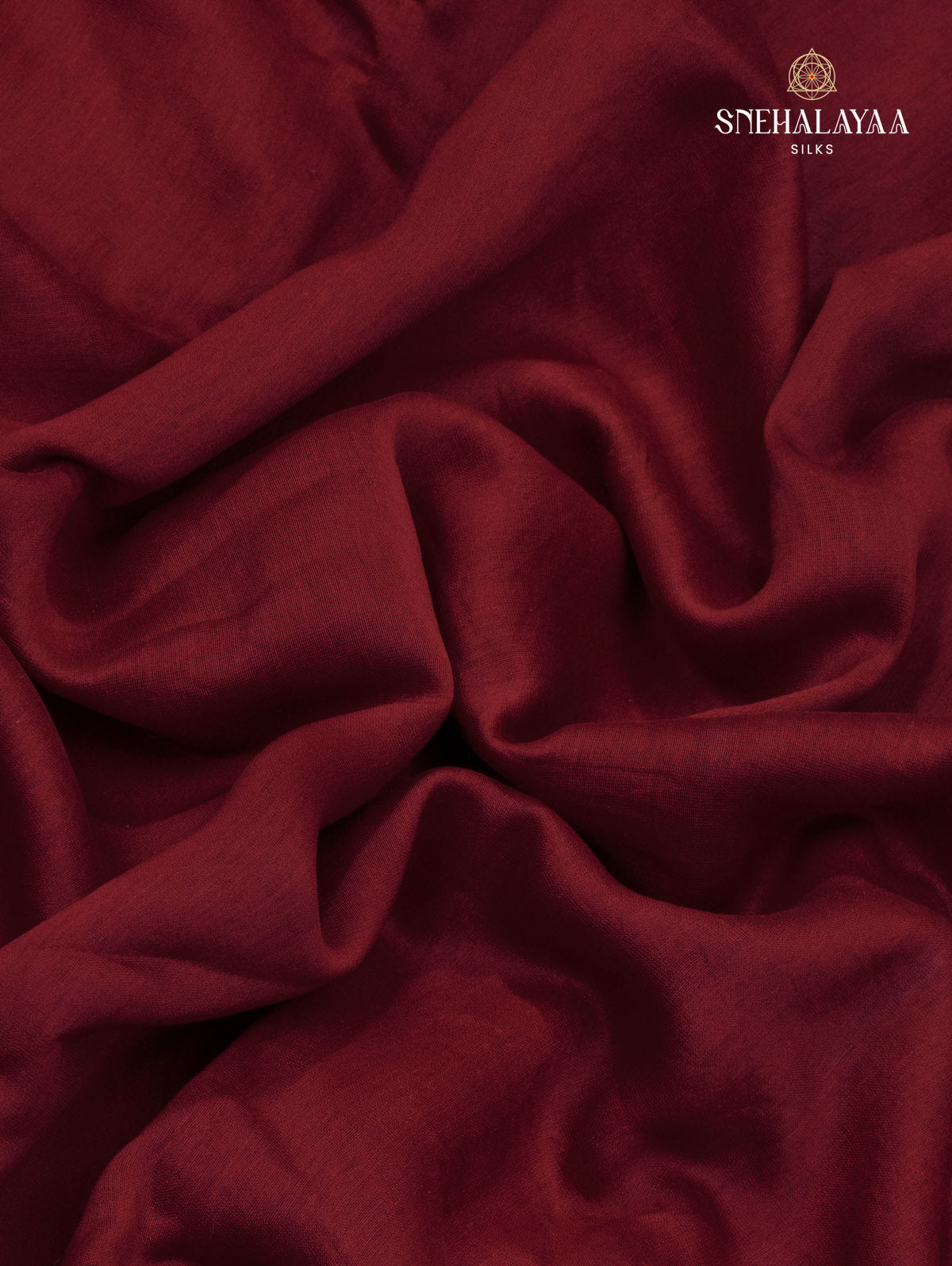 Maroon Chanderi Saree