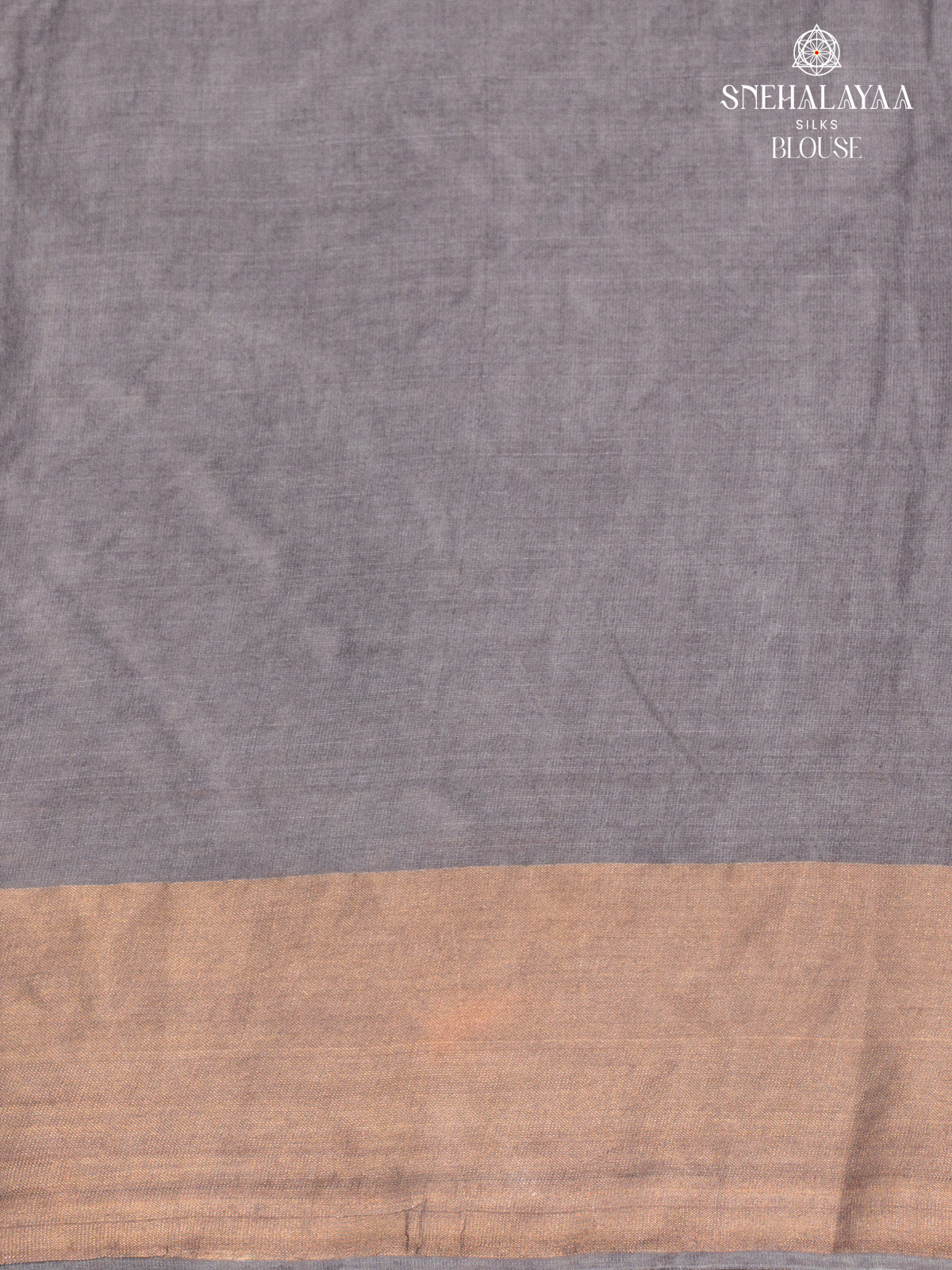 Teal Blue Printed Tussar Saree