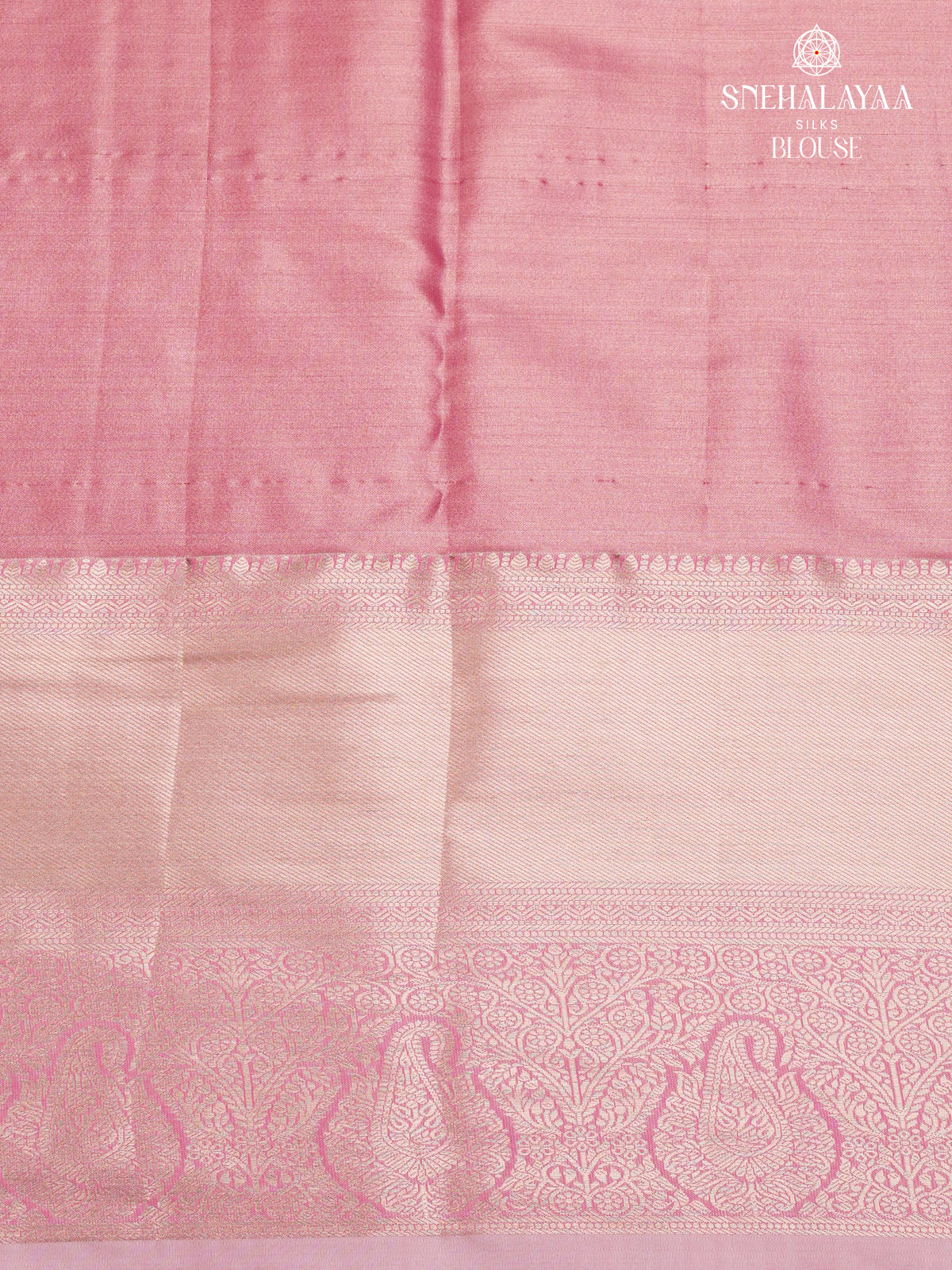 Pink Art Silk Saree
