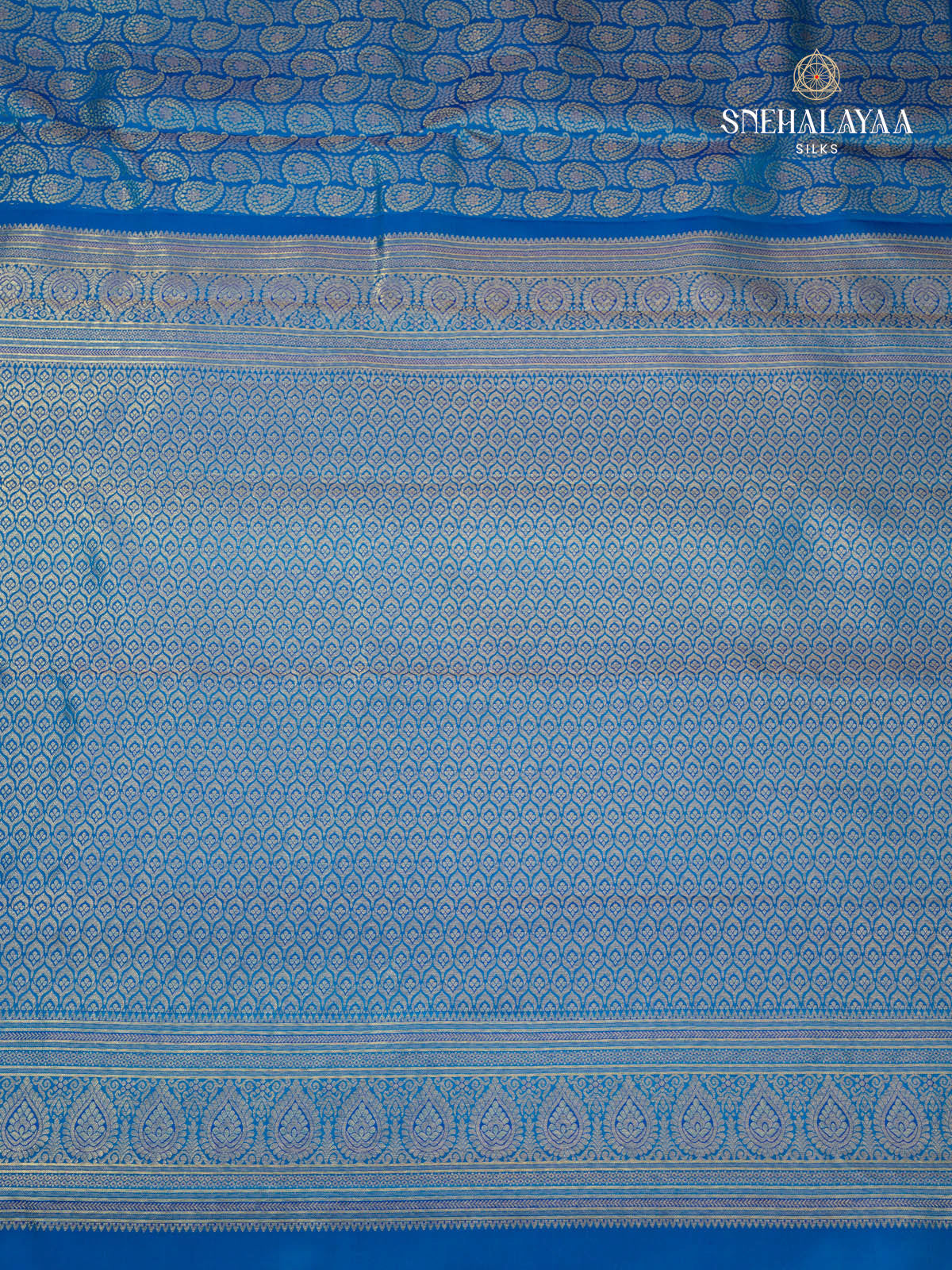 Blue Kanjivaram Silk Saree
