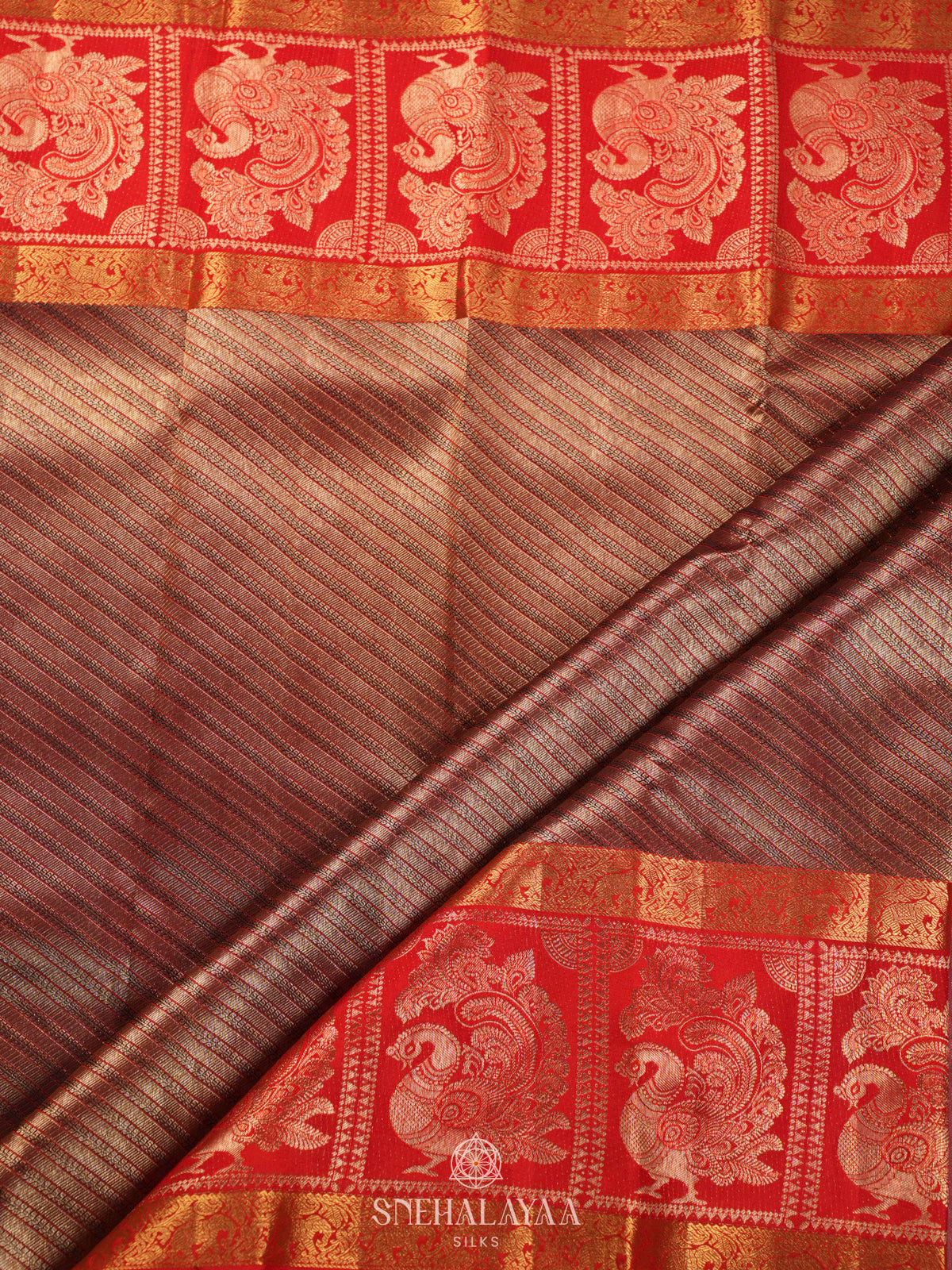 Black Kanjivaram Silk Saree