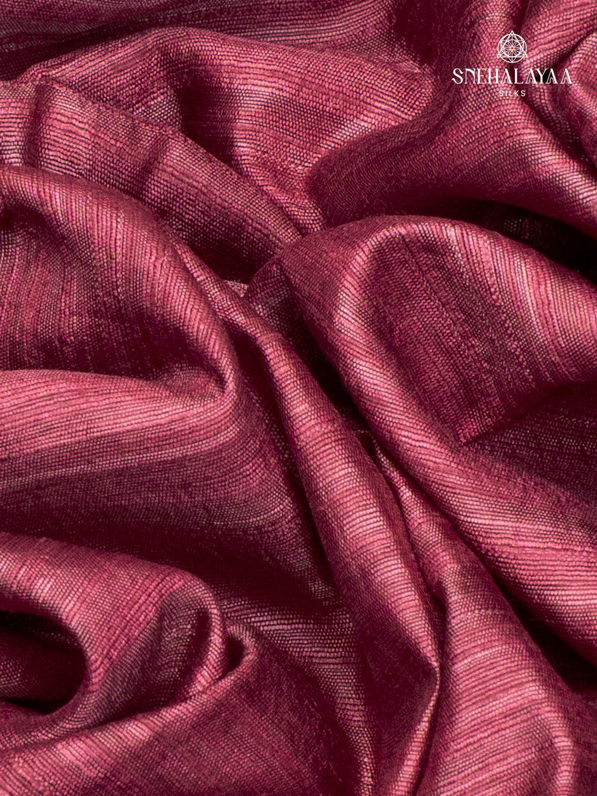 Pale Magenta Raw Silk Embroidery Saree