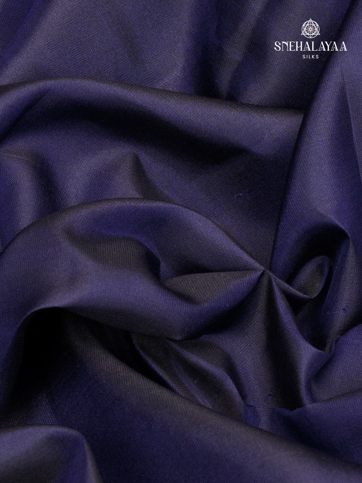 Navy Blue Kanjivaram Silk Saree