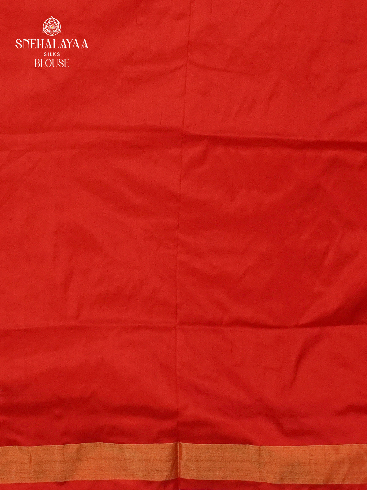 Rust Orange Ikat Saree