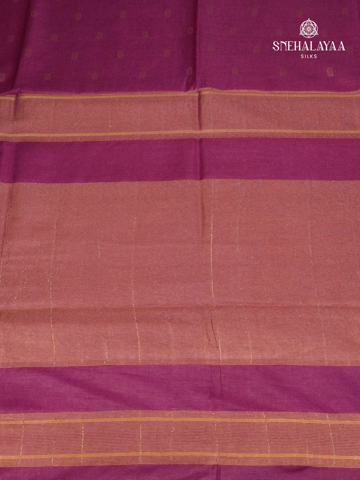 Magenta Bamboo Silk Saree