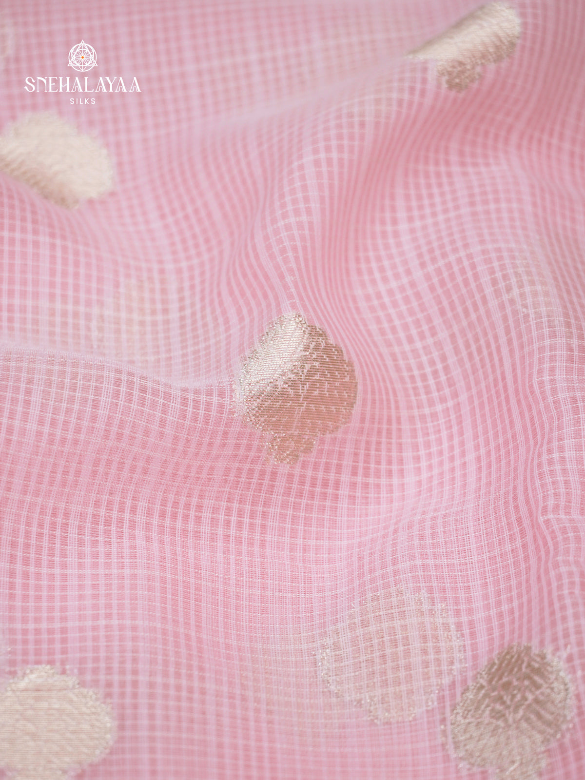 Pale Pink Kota Saree