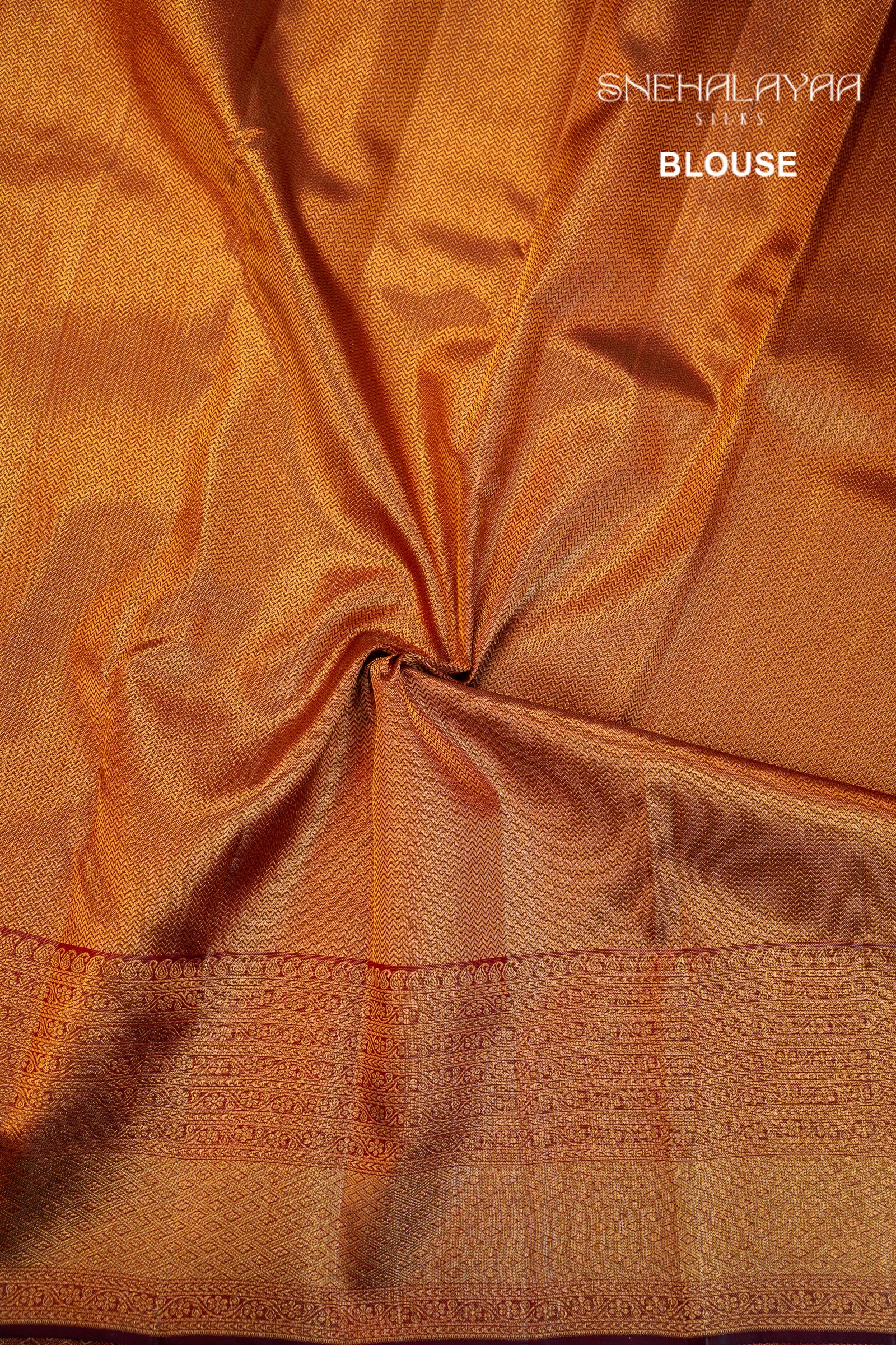 Maroon Kancheevaram Silk Saree