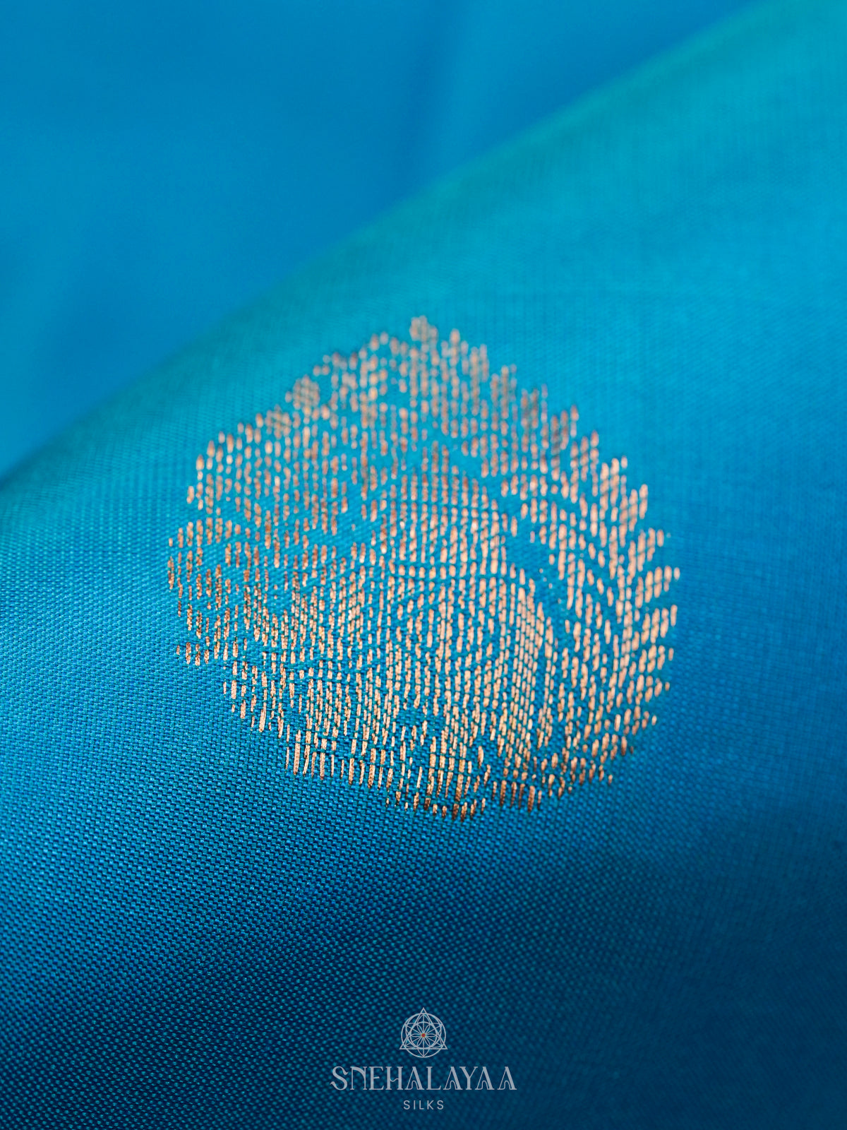 Blue Kanjivaram Silk Saree