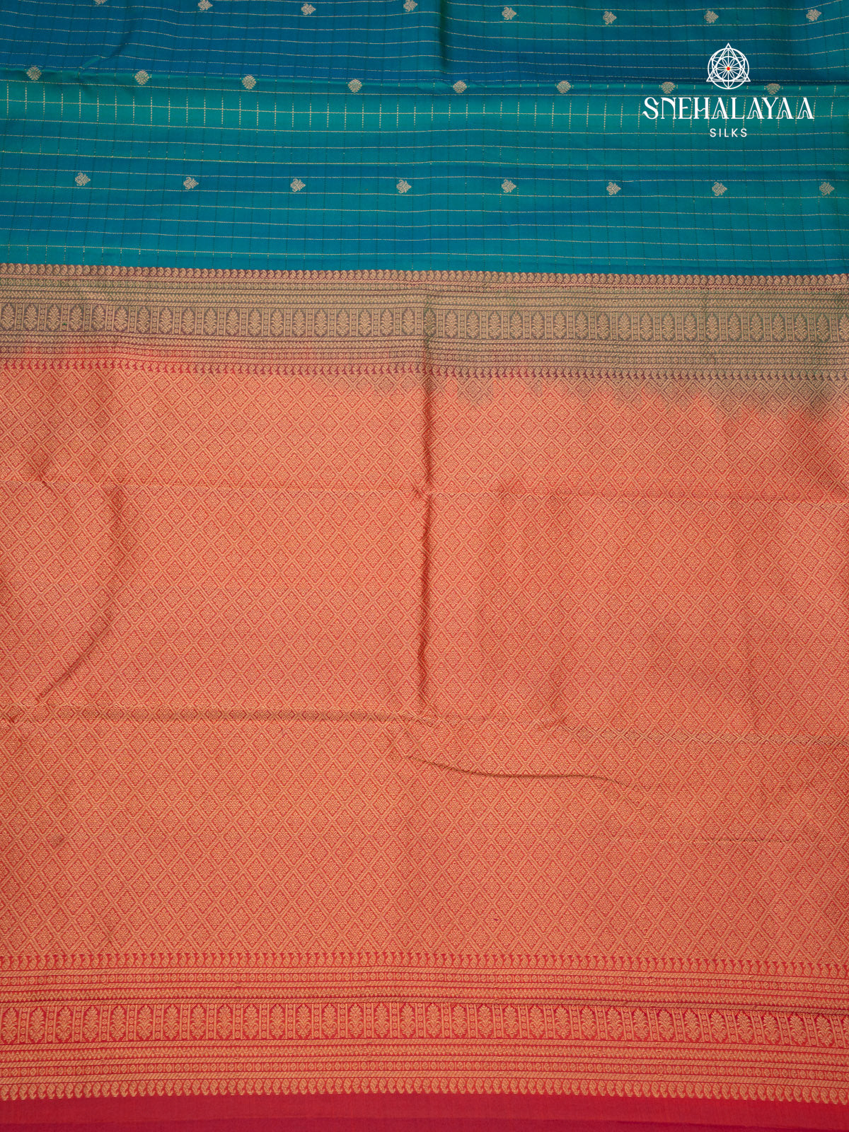 Peacock Green Kanjivaram Silk Saree