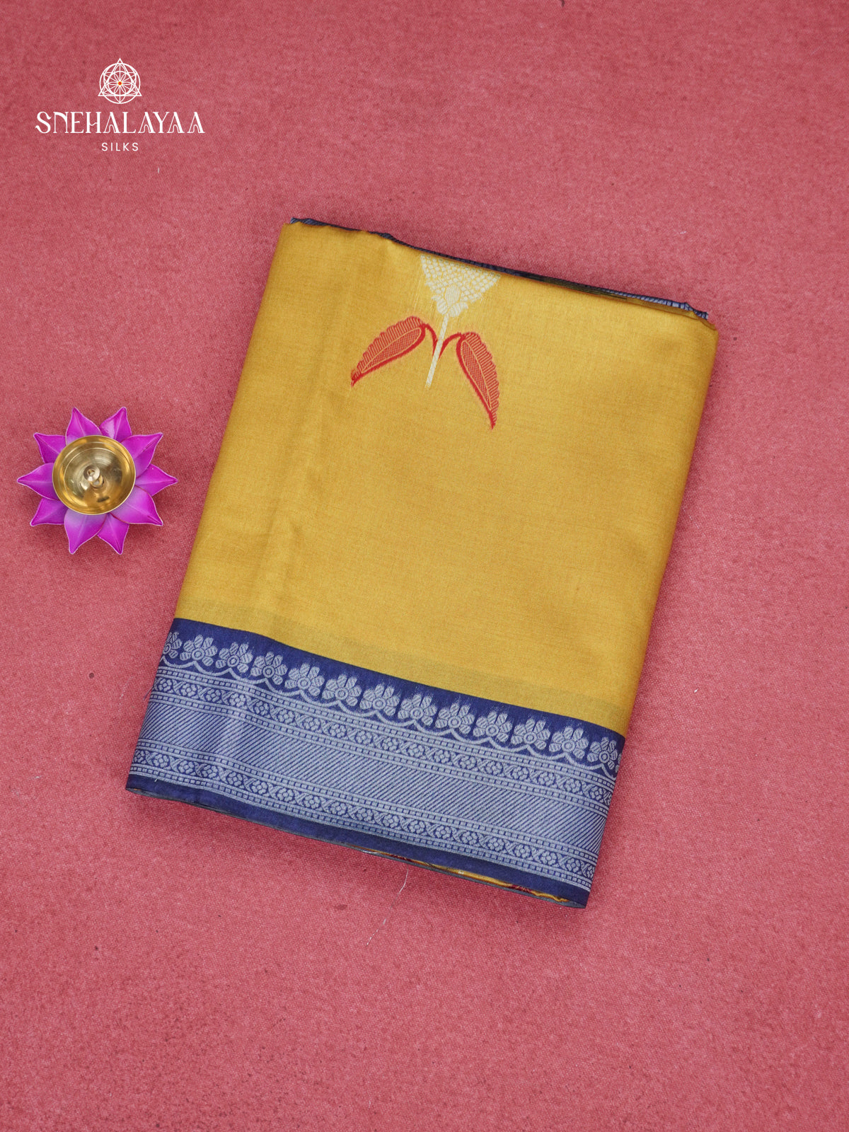 Yellow Jute Saree